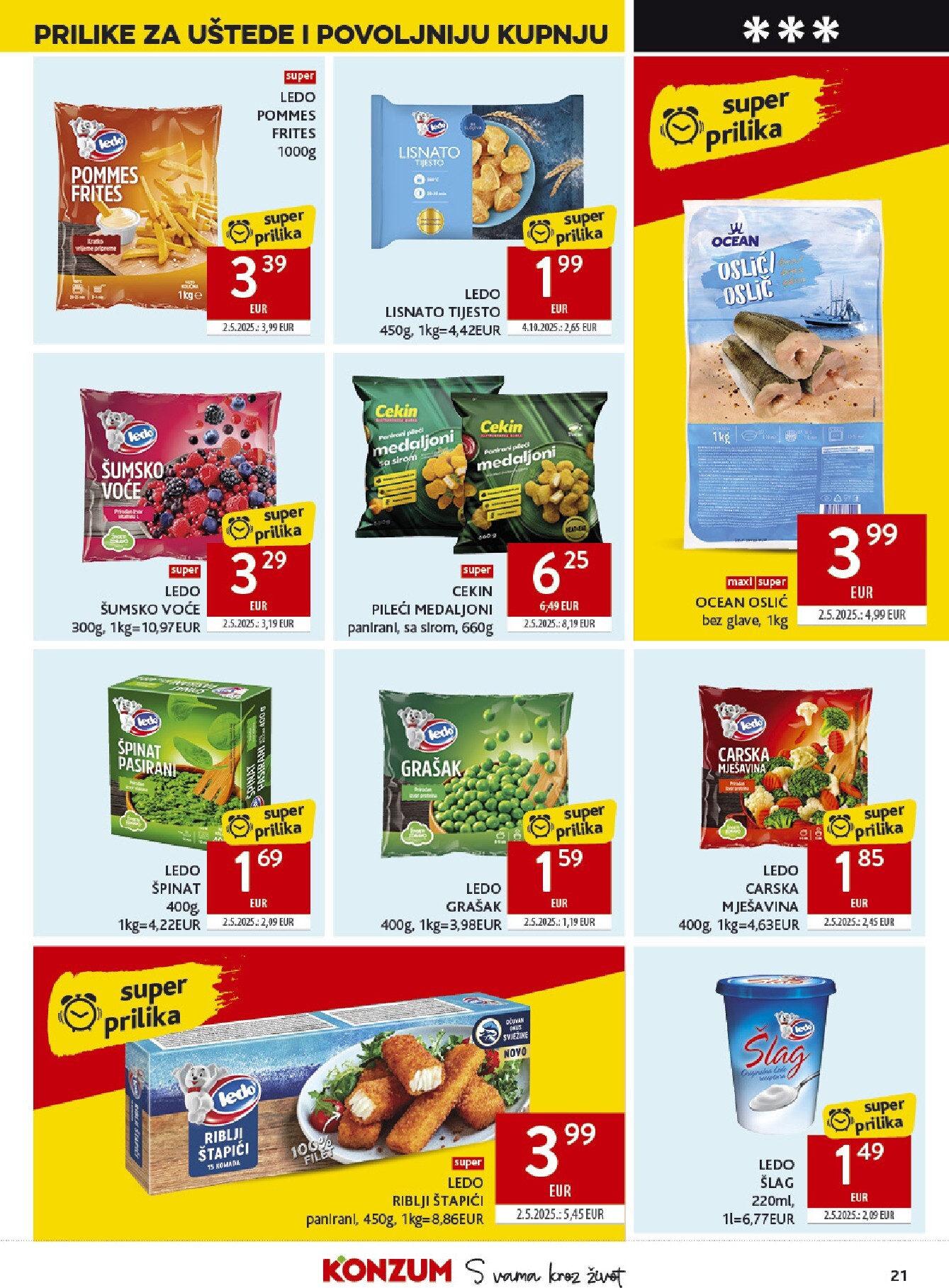 konzum - Novi Konzum katalog od srijede, 21.10.2026 do utorka, 27.10.2026 - page: 21