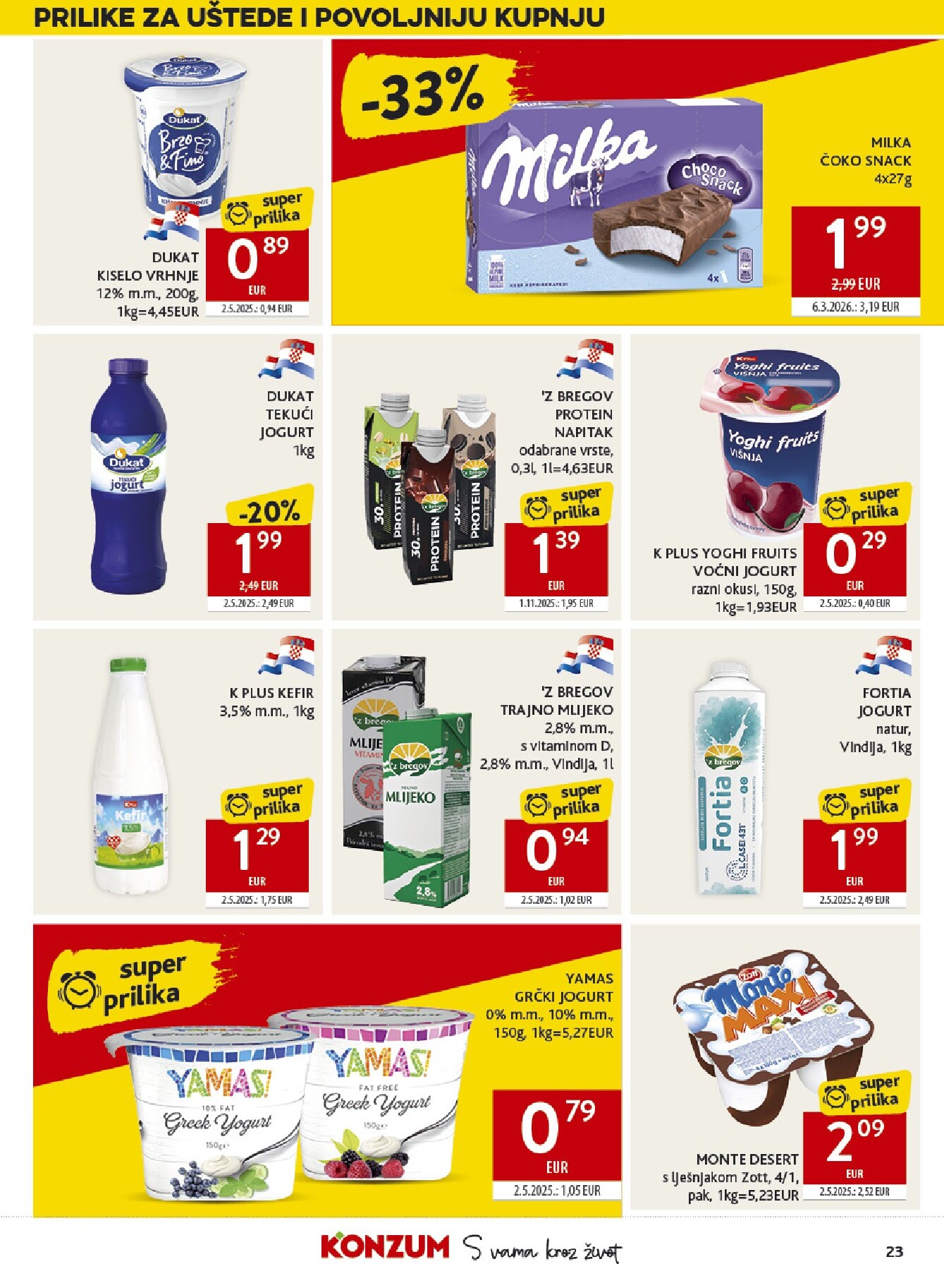 konzum - Novi Konzum katalog od srijede, 21.10.2026 do utorka, 27.10.2026 - page: 23
