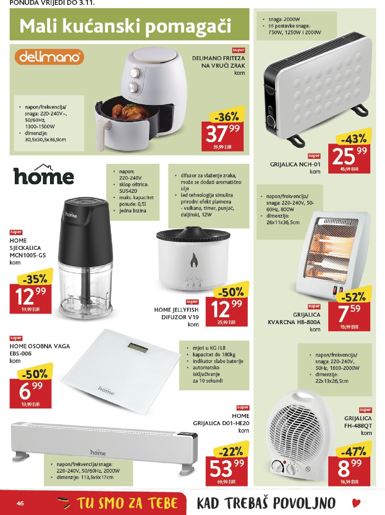konzum - Novi Konzum katalog od srijede, 21.10.2026 do utorka, 27.10.2026 - page: 46