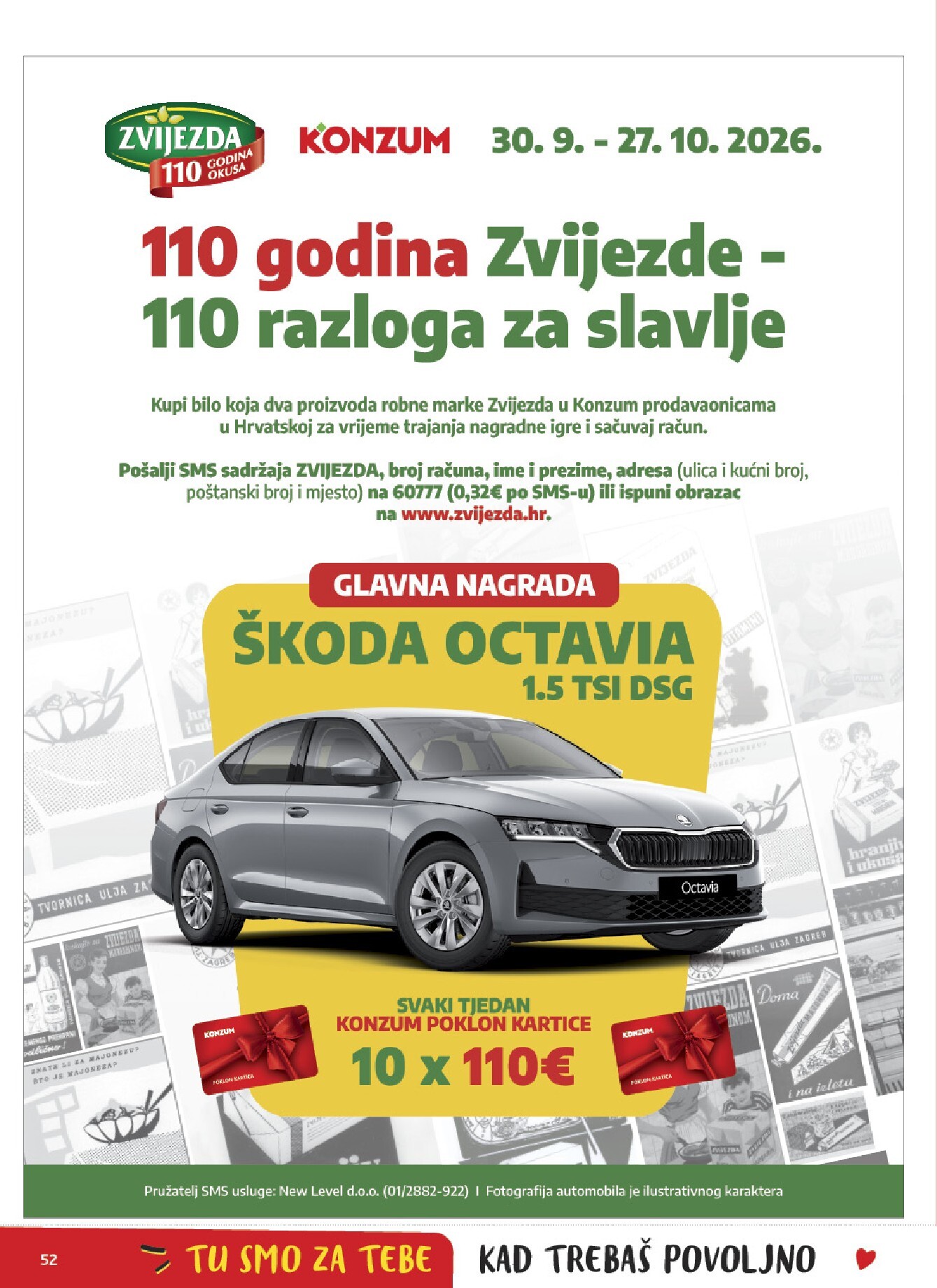 konzum - Novi Konzum katalog od srijede, 21.10.2026 do utorka, 27.10.2026 - page: 52