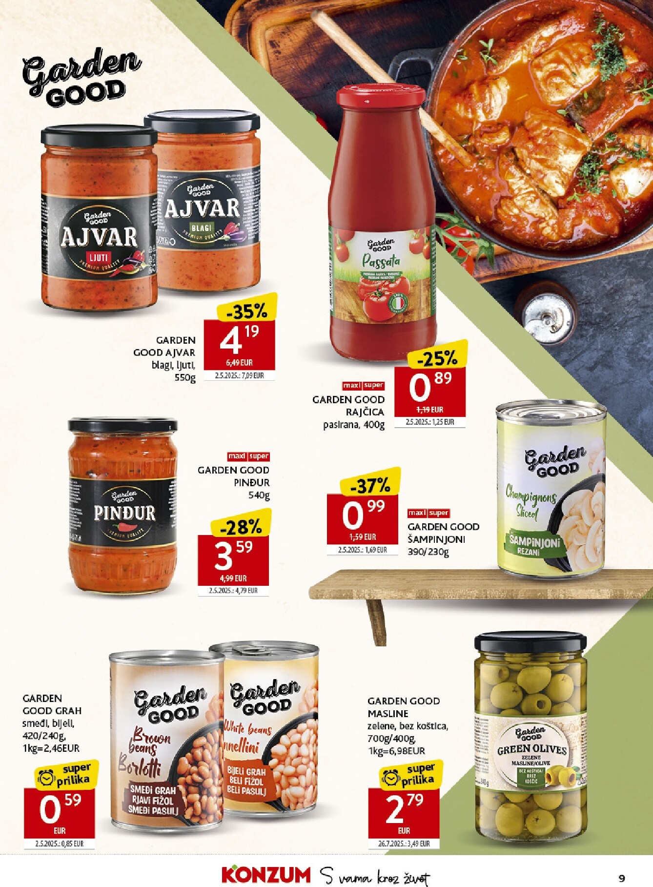 konzum - Novi Konzum katalog od srijede, 21.10.2026 do utorka, 27.10.2026 - page: 9