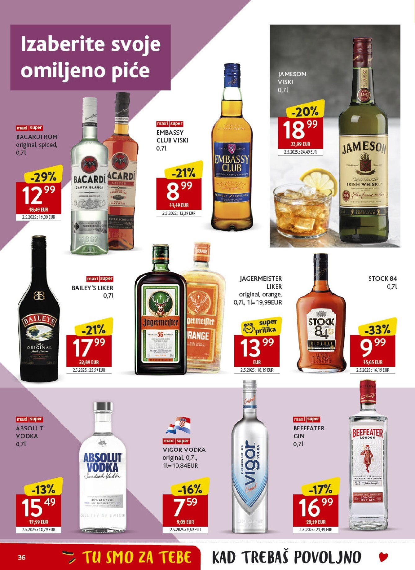 konzum - Novi Konzum katalog od srijede, 21.10.2026 do utorka, 27.10.2026 - page: 36