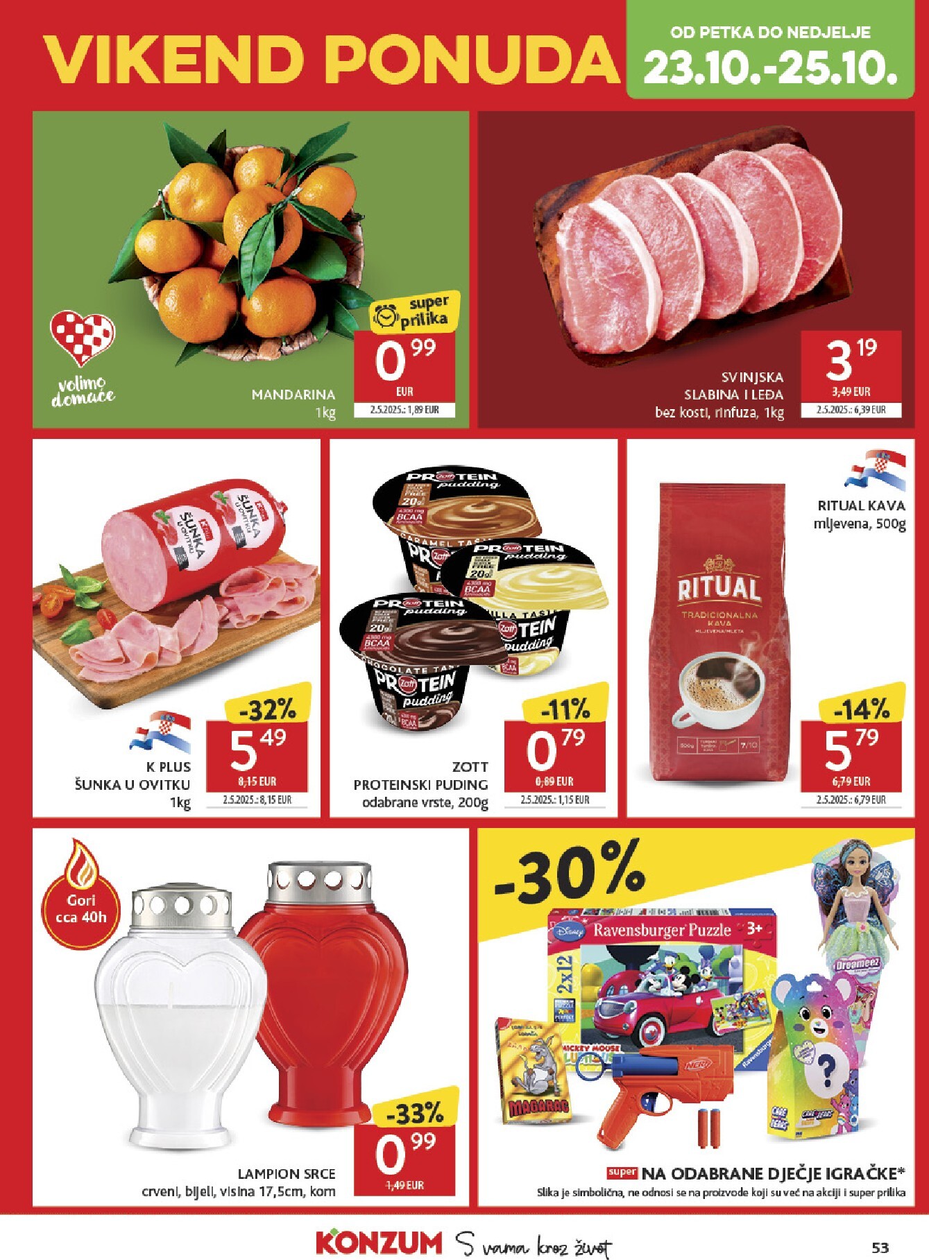 konzum - Novi Konzum katalog od srijede, 21.10.2026 do utorka, 27.10.2026 - page: 53