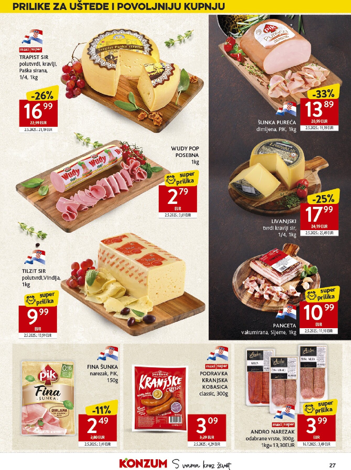 konzum - Novi Konzum katalog od srijede, 21.10.2026 do utorka, 27.10.2026 - page: 27