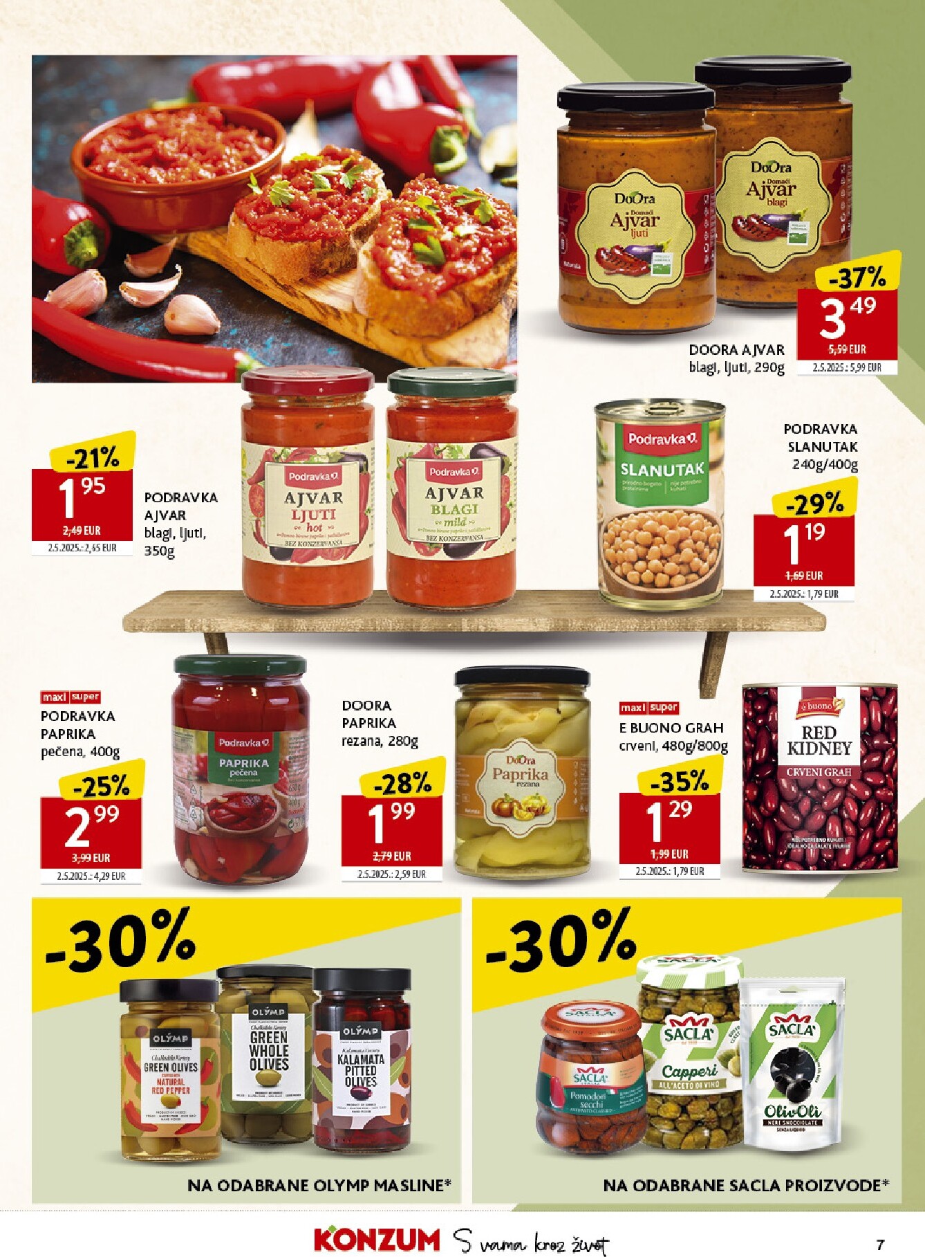 konzum - Novi Konzum katalog od srijede, 21.10.2026 do utorka, 27.10.2026 - page: 7