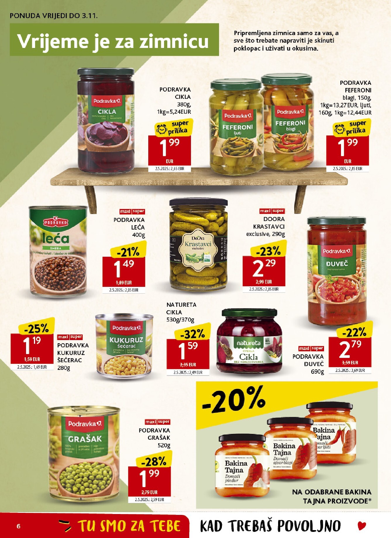 konzum - Novi Konzum katalog od srijede, 21.10.2026 do utorka, 27.10.2026 - page: 6