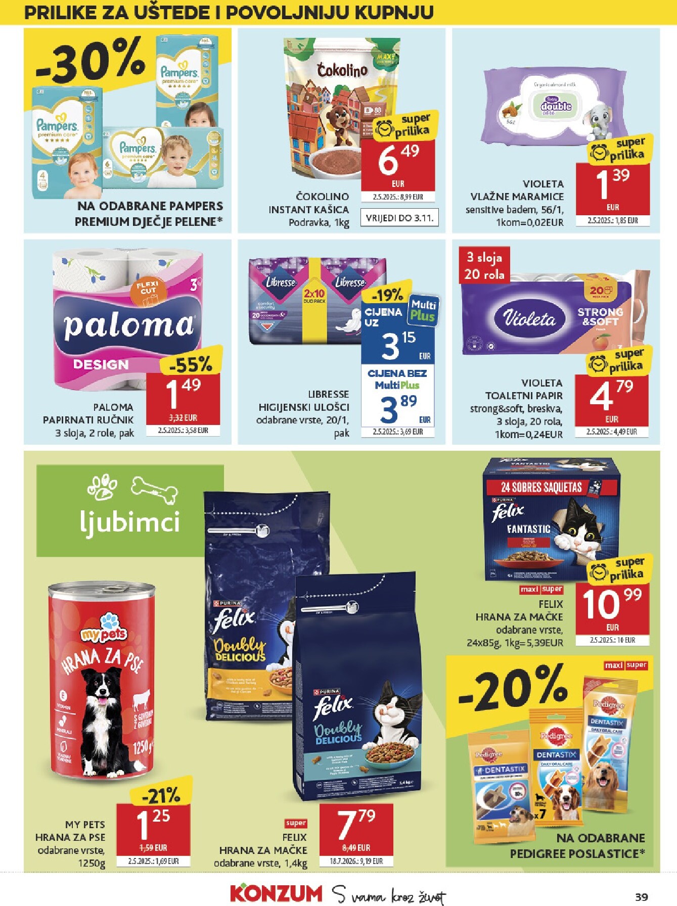 konzum - Novi Konzum katalog od srijede, 21.10.2026 do utorka, 27.10.2026 - page: 39