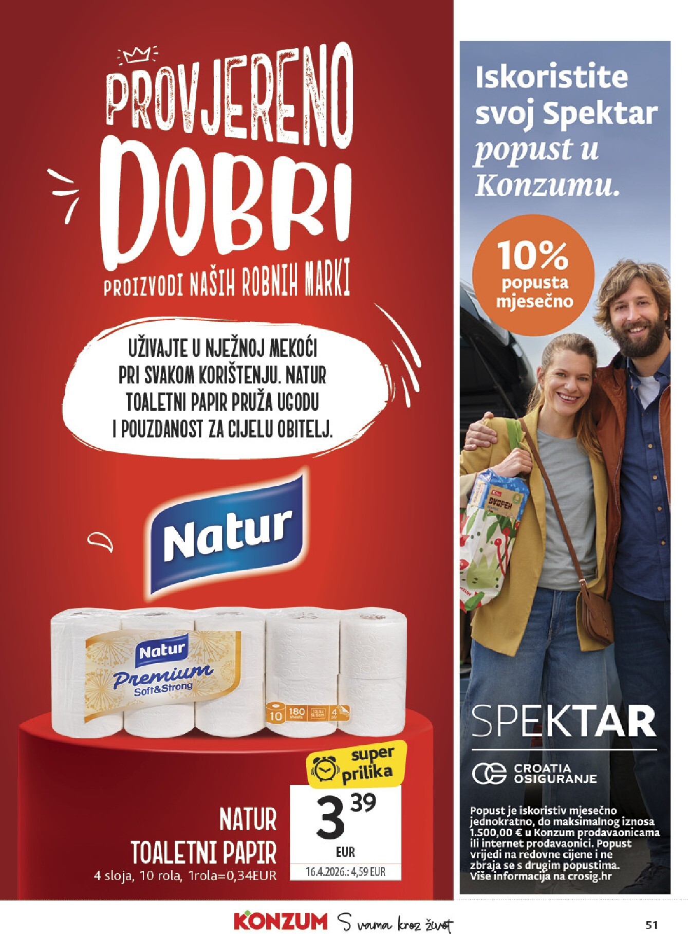 konzum - Novi Konzum katalog od srijede, 21.10.2026 do utorka, 27.10.2026 - page: 51