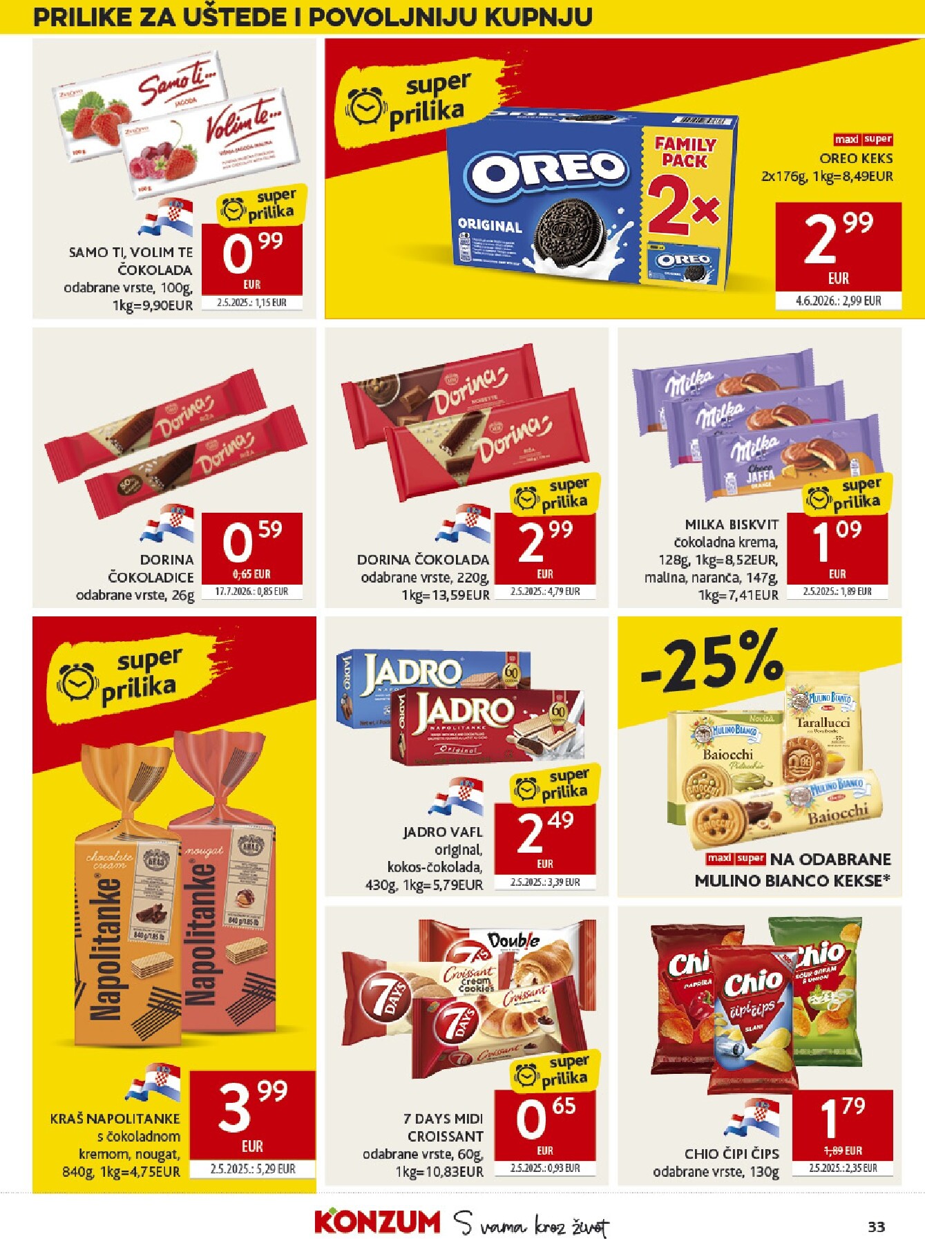 konzum - Novi Konzum katalog od srijede, 21.10.2026 do utorka, 27.10.2026 - page: 33