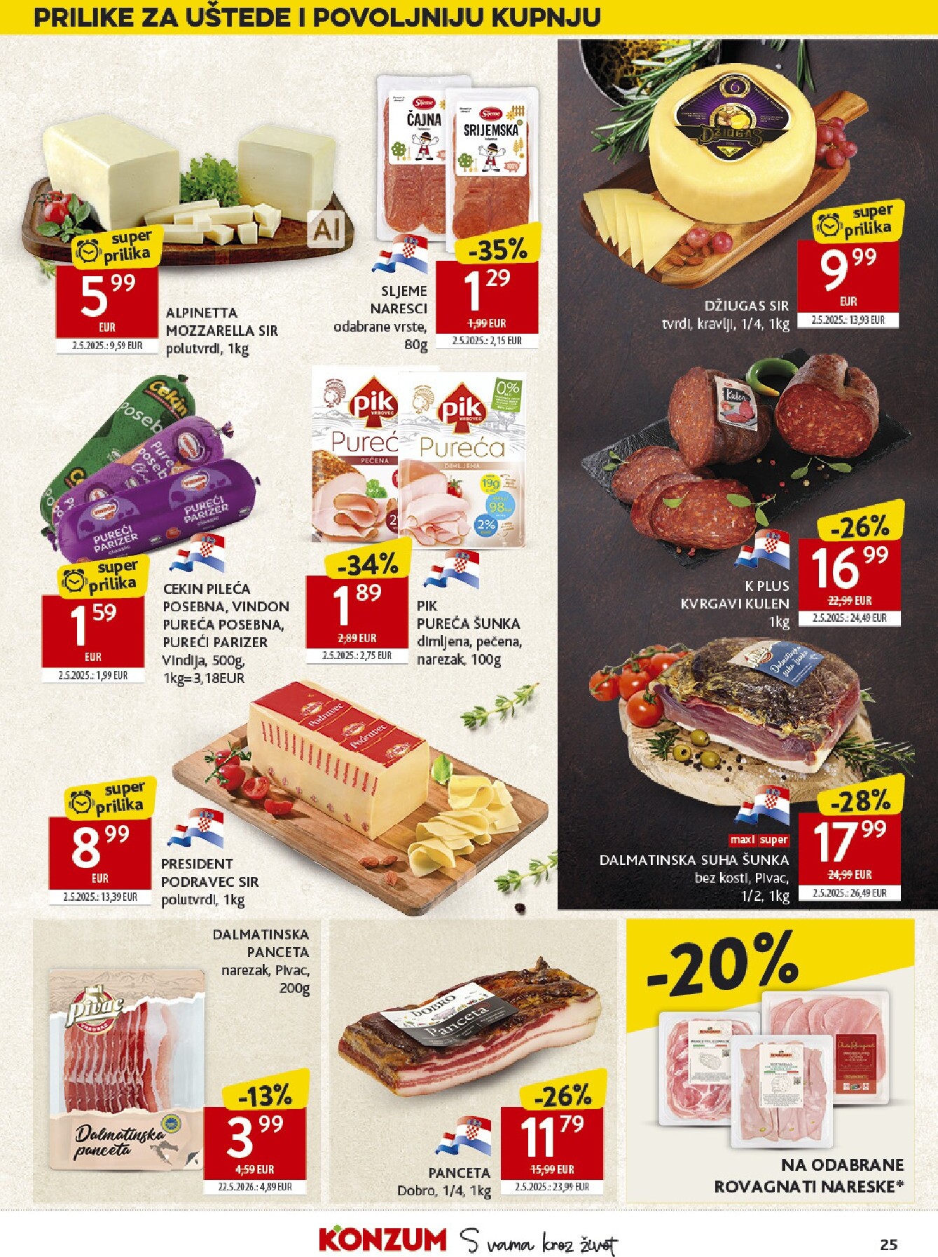konzum - Novi Konzum katalog od srijede, 28.10.2026 do utorka, 03.11.2026 - page: 25