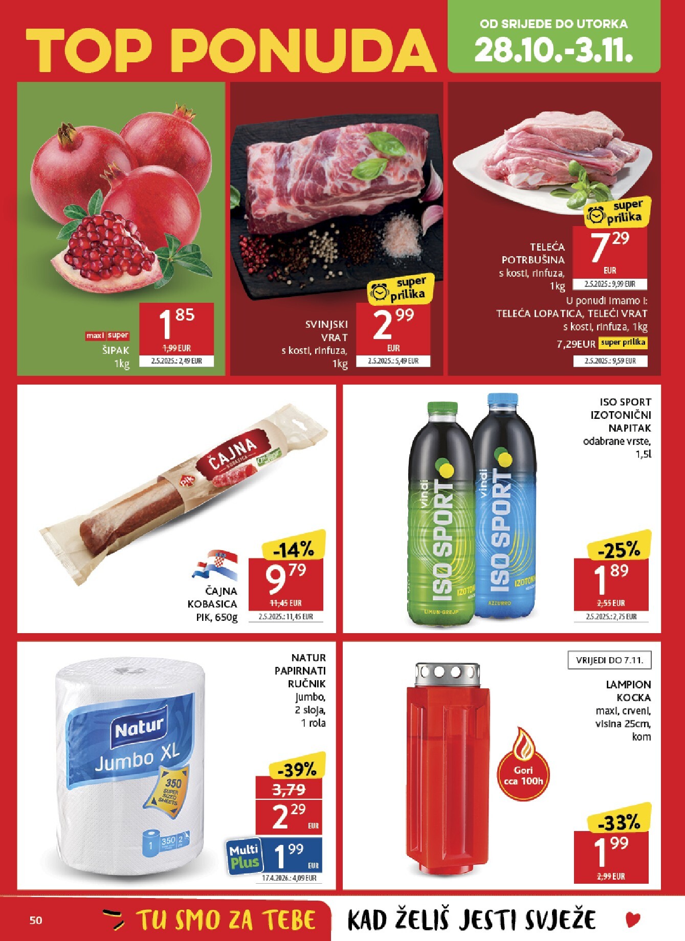 konzum - Novi Konzum katalog od srijede, 28.10.2026 do utorka, 03.11.2026 - page: 50