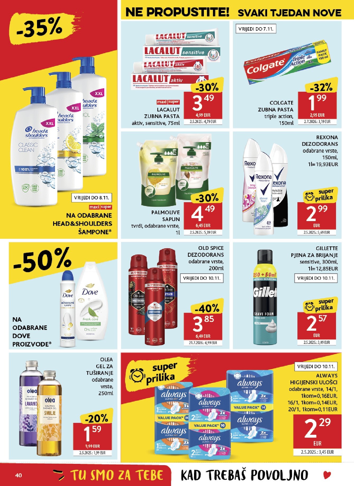 konzum - Novi Konzum katalog od srijede, 28.10.2026 do utorka, 03.11.2026 - page: 40