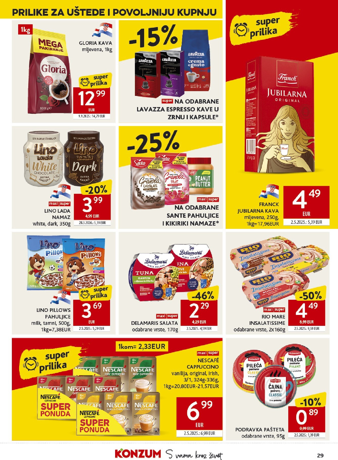 konzum - Novi Konzum katalog od srijede, 28.10.2026 do utorka, 03.11.2026 - page: 29