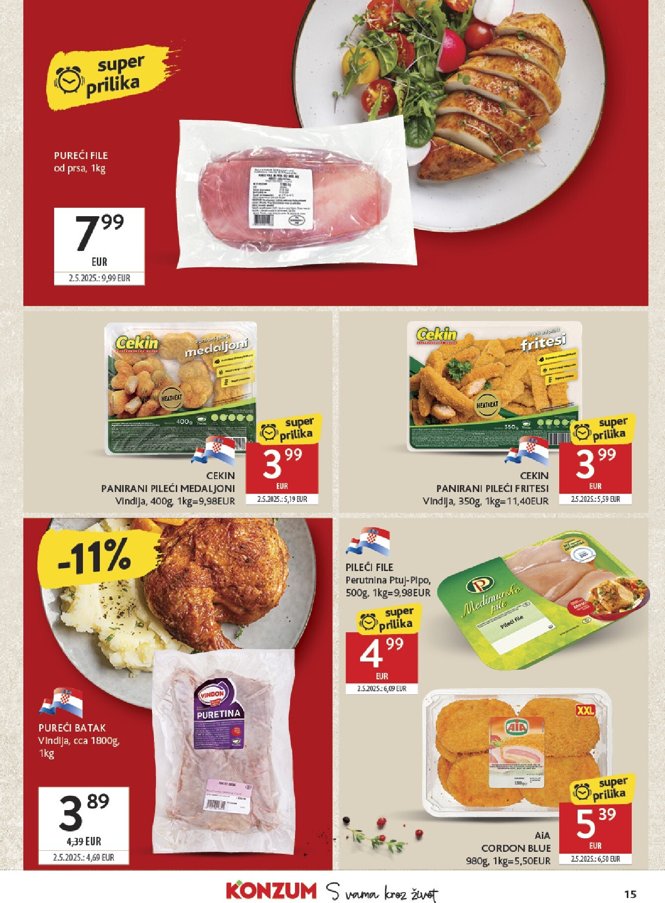 konzum - Novi Konzum katalog od srijede, 28.10.2026 do utorka, 03.11.2026 - page: 15