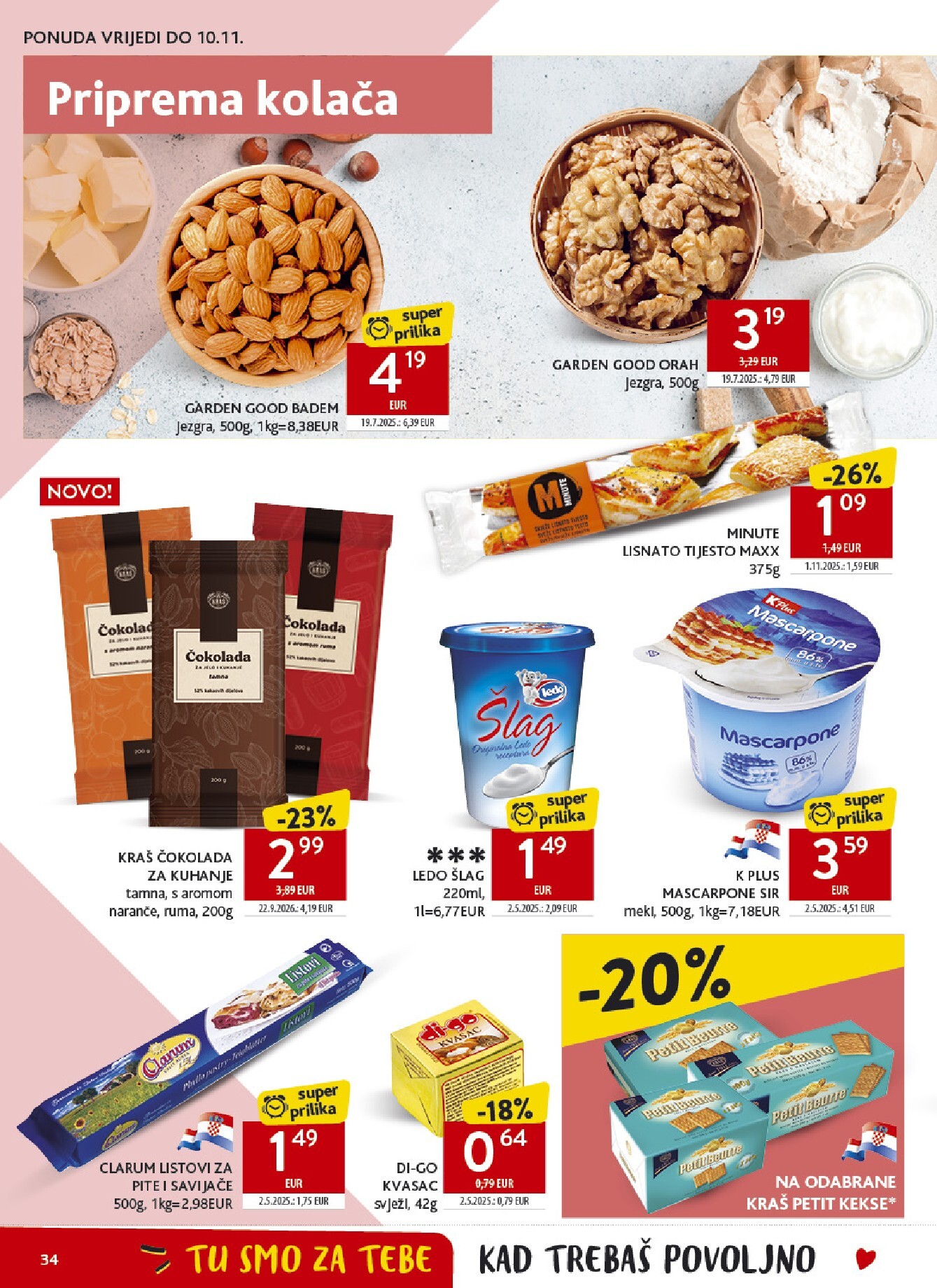 konzum - Novi Konzum katalog od srijede, 28.10.2026 do utorka, 03.11.2026 - page: 34