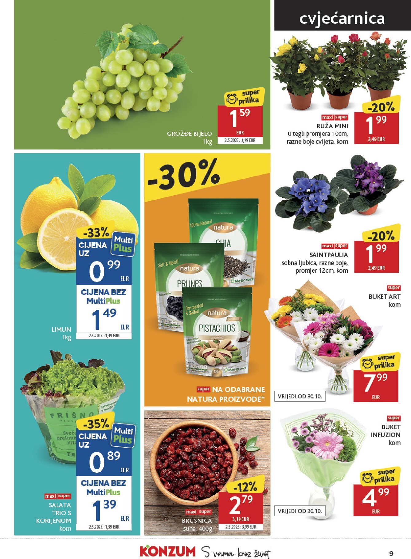 konzum - Novi Konzum katalog od srijede, 28.10.2026 do utorka, 03.11.2026 - page: 9