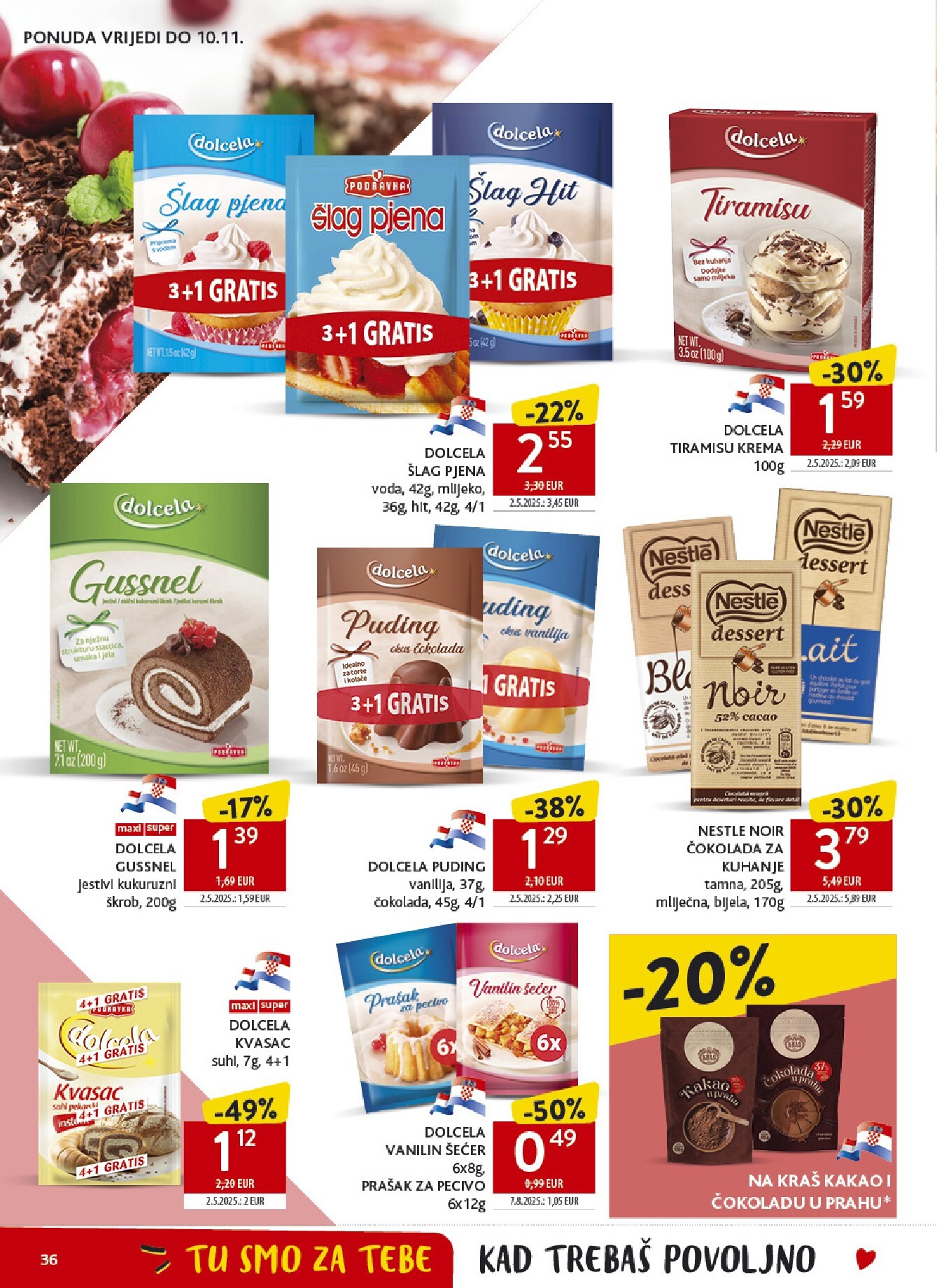konzum - Novi Konzum katalog od srijede, 28.10.2026 do utorka, 03.11.2026 - page: 36