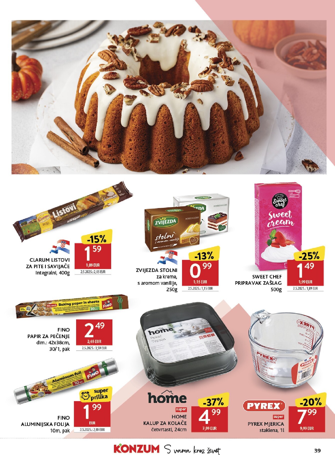 konzum - Novi Konzum katalog od srijede, 28.10.2026 do utorka, 03.11.2026 - page: 39