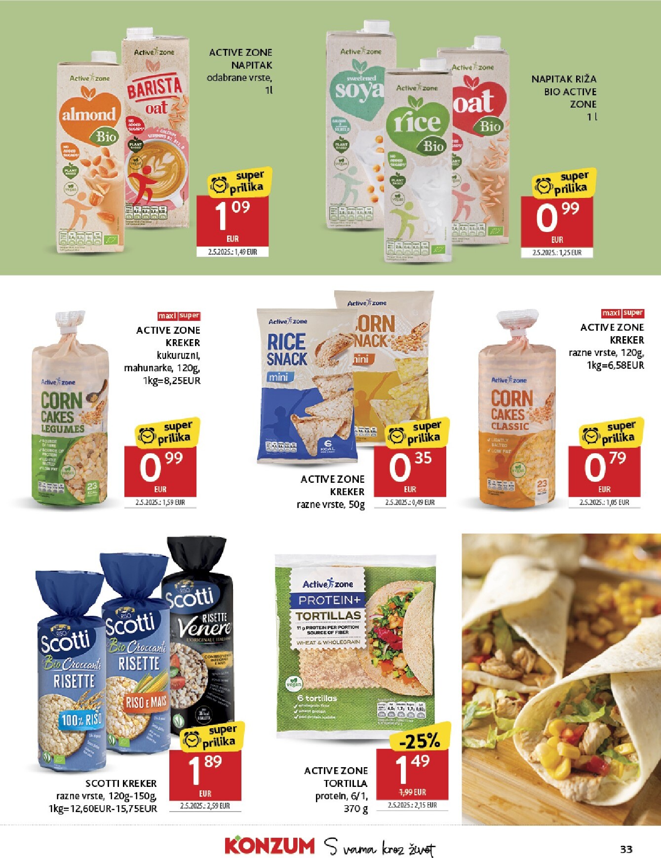 konzum - Novi Konzum katalog od srijede, 28.10.2026 do utorka, 03.11.2026 - page: 33