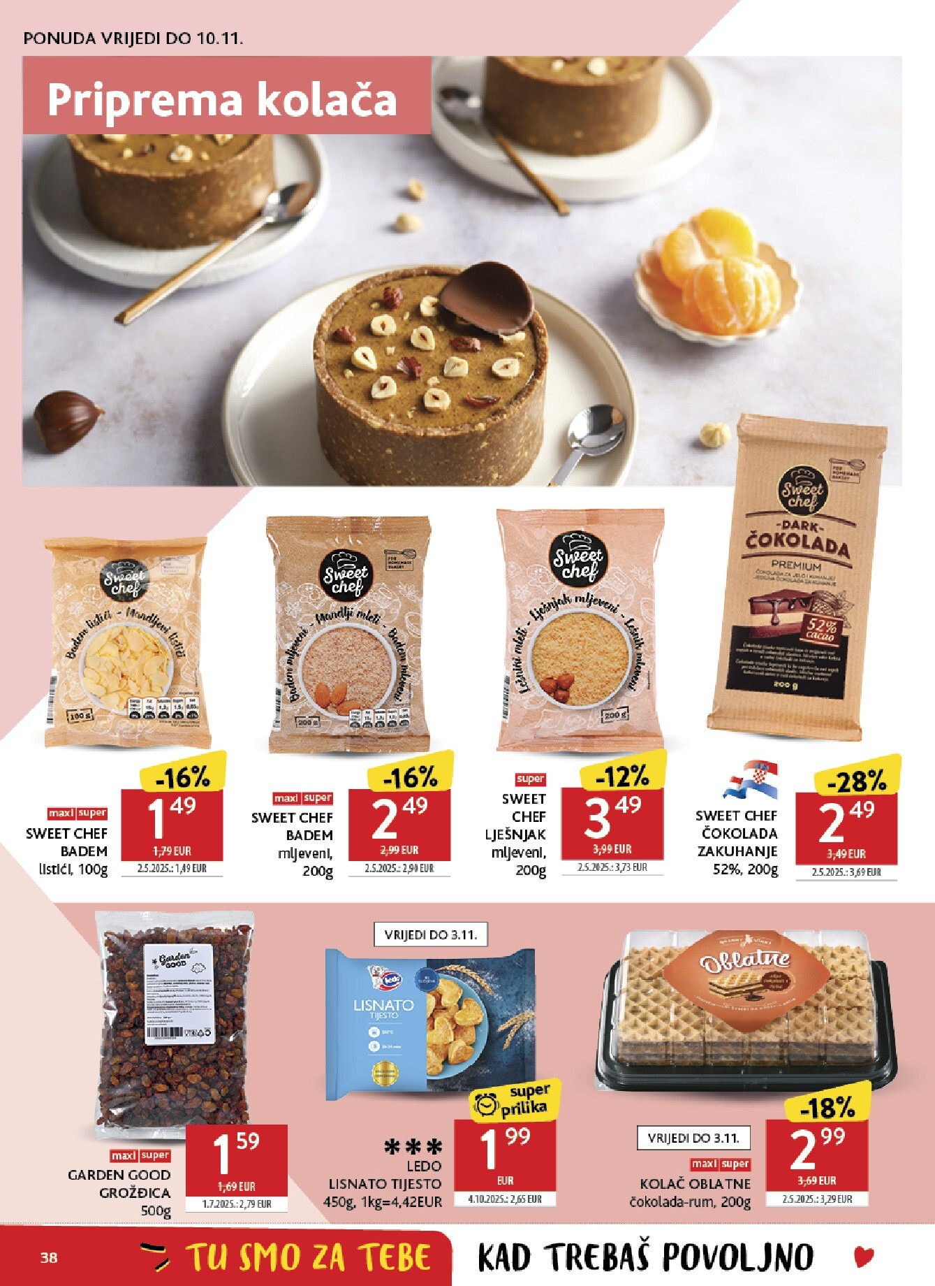 konzum - Novi Konzum katalog od srijede, 28.10.2026 do utorka, 03.11.2026 - page: 38