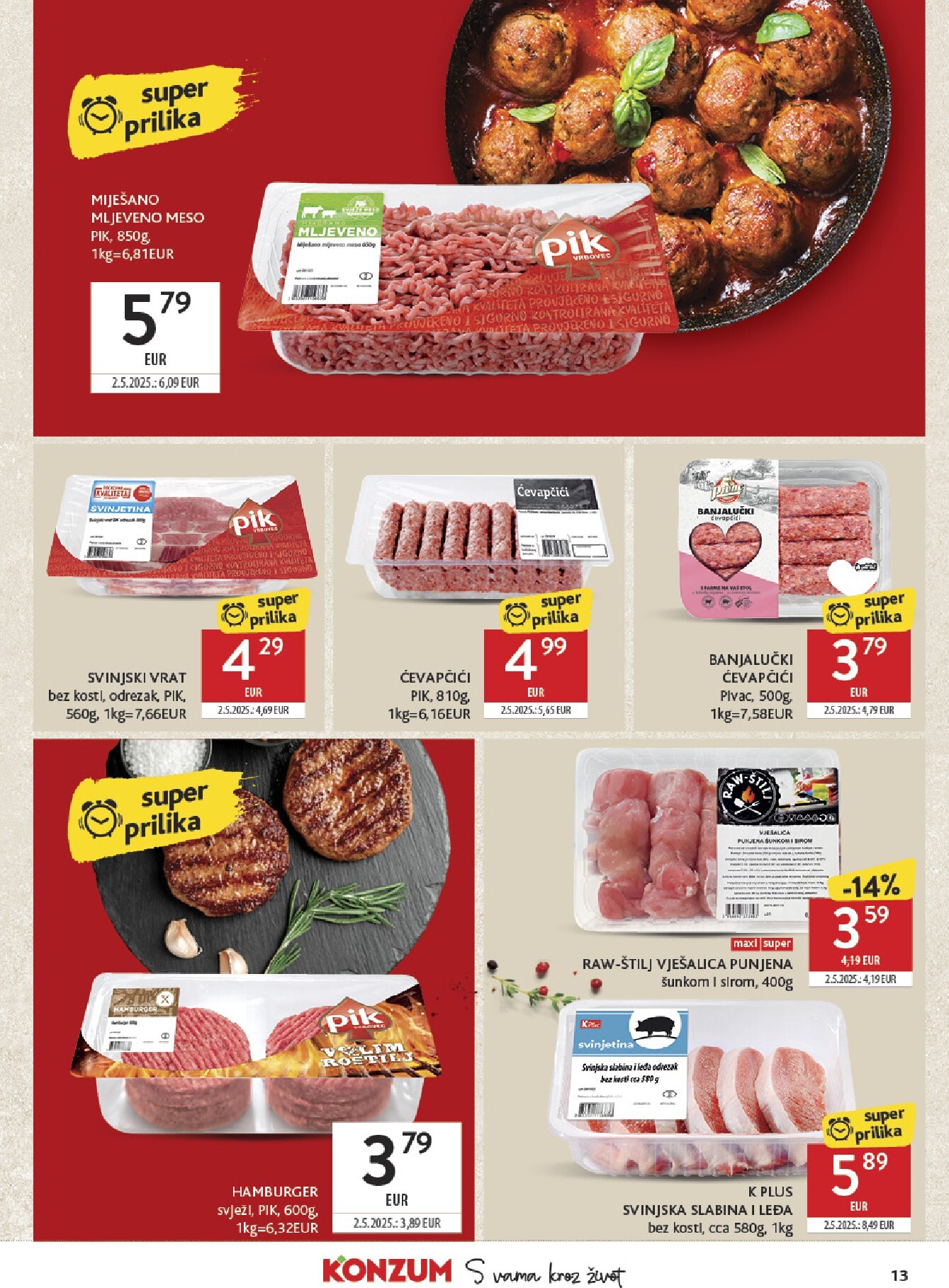 konzum - Novi Konzum katalog od srijede, 28.10.2026 do utorka, 03.11.2026 - page: 13