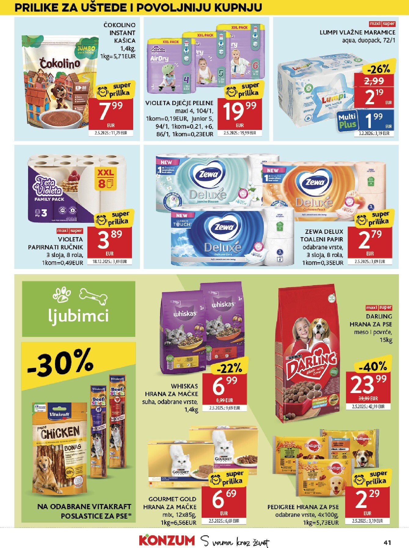 konzum - Novi Konzum katalog od srijede, 28.10.2026 do utorka, 03.11.2026 - page: 41