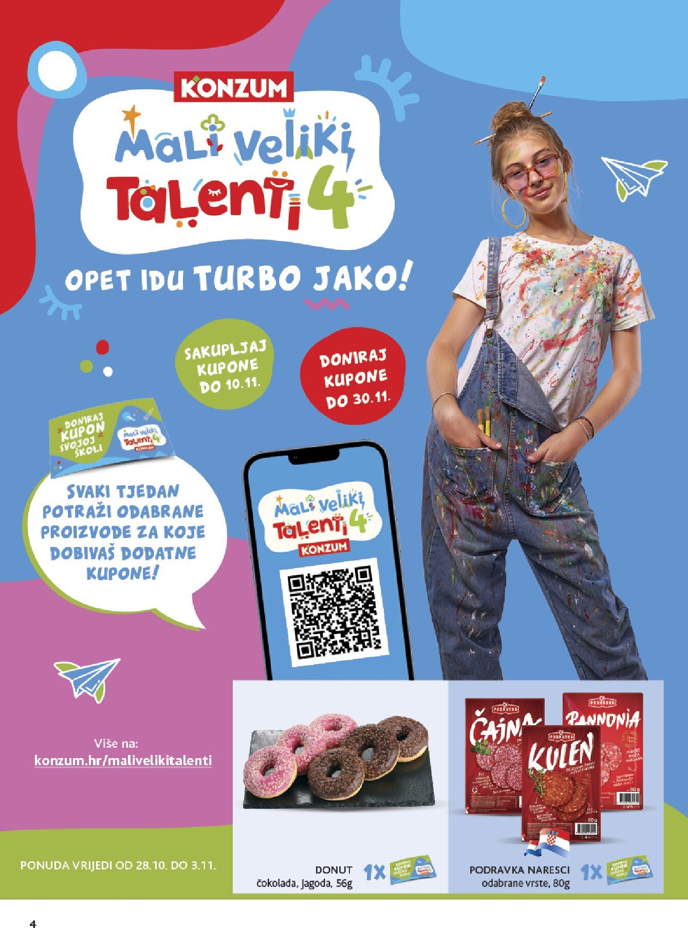 konzum - Novi Konzum katalog od srijede, 28.10.2026 do utorka, 03.11.2026 - page: 4