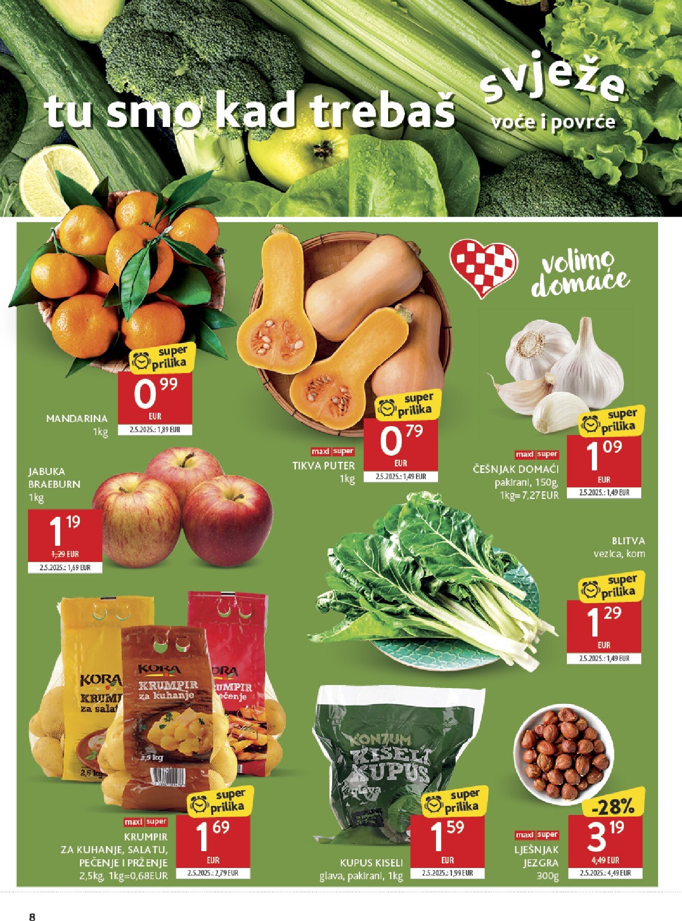 konzum - Novi Konzum katalog od srijede, 28.10.2026 do utorka, 03.11.2026 - page: 8