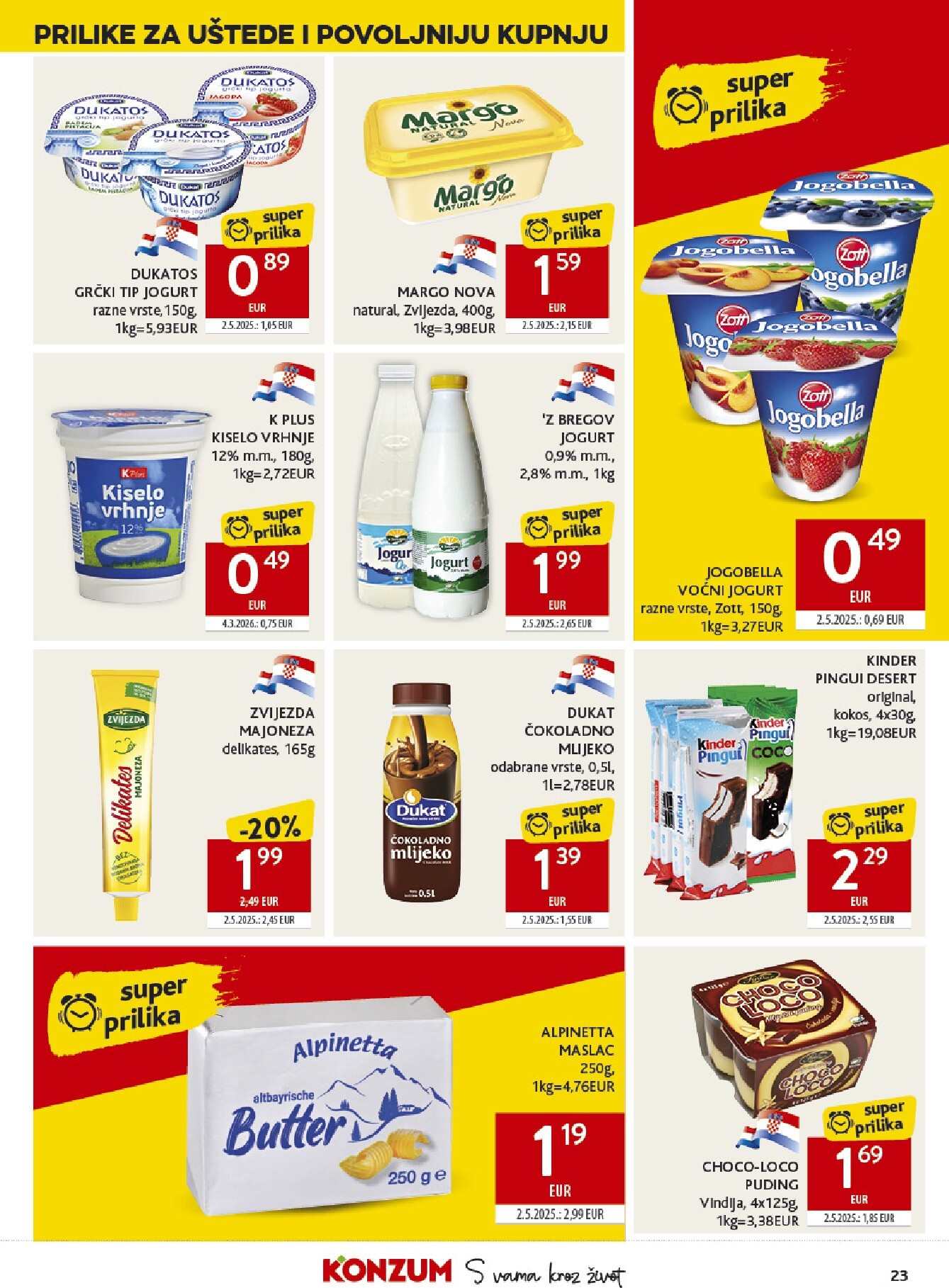 konzum - Novi Konzum katalog od srijede, 28.10.2026 do utorka, 03.11.2026 - page: 23