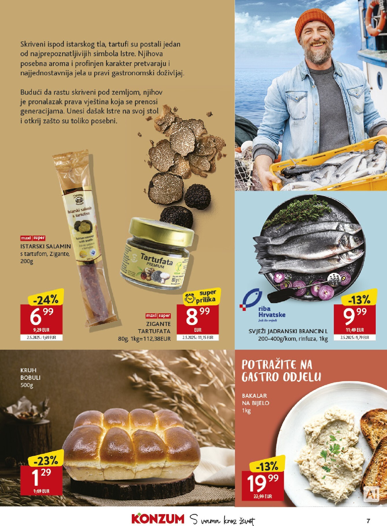 konzum - Aktualni katalog Konzum - Katalog Najbolje iz Hrvatske od ponedjeljka, 26.10.2026 do nedjelje, 22.11.2026 - page: 7