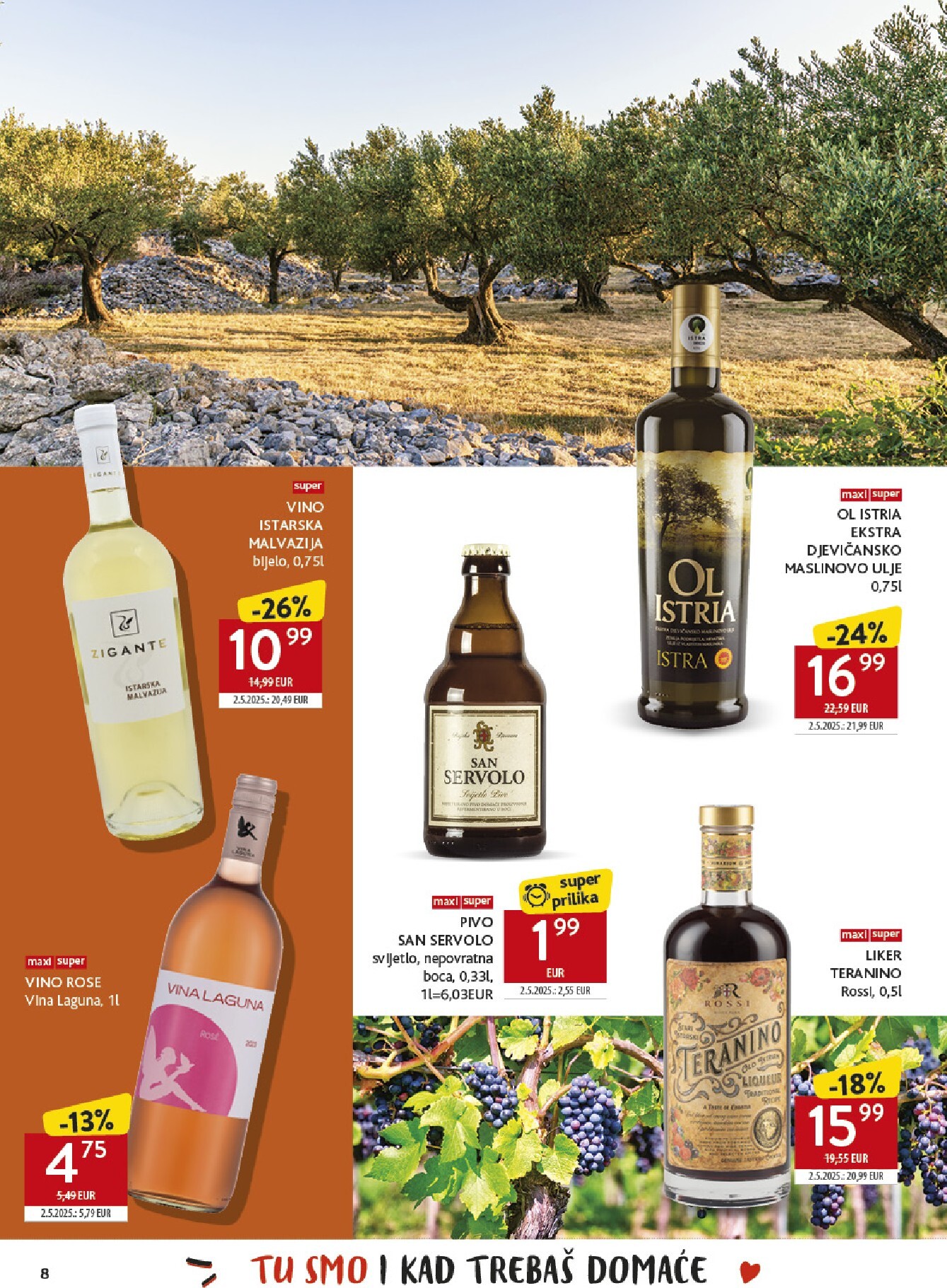 konzum - Aktualni katalog Konzum - Katalog Najbolje iz Hrvatske od ponedjeljka, 26.10.2026 do nedjelje, 22.11.2026 - page: 8