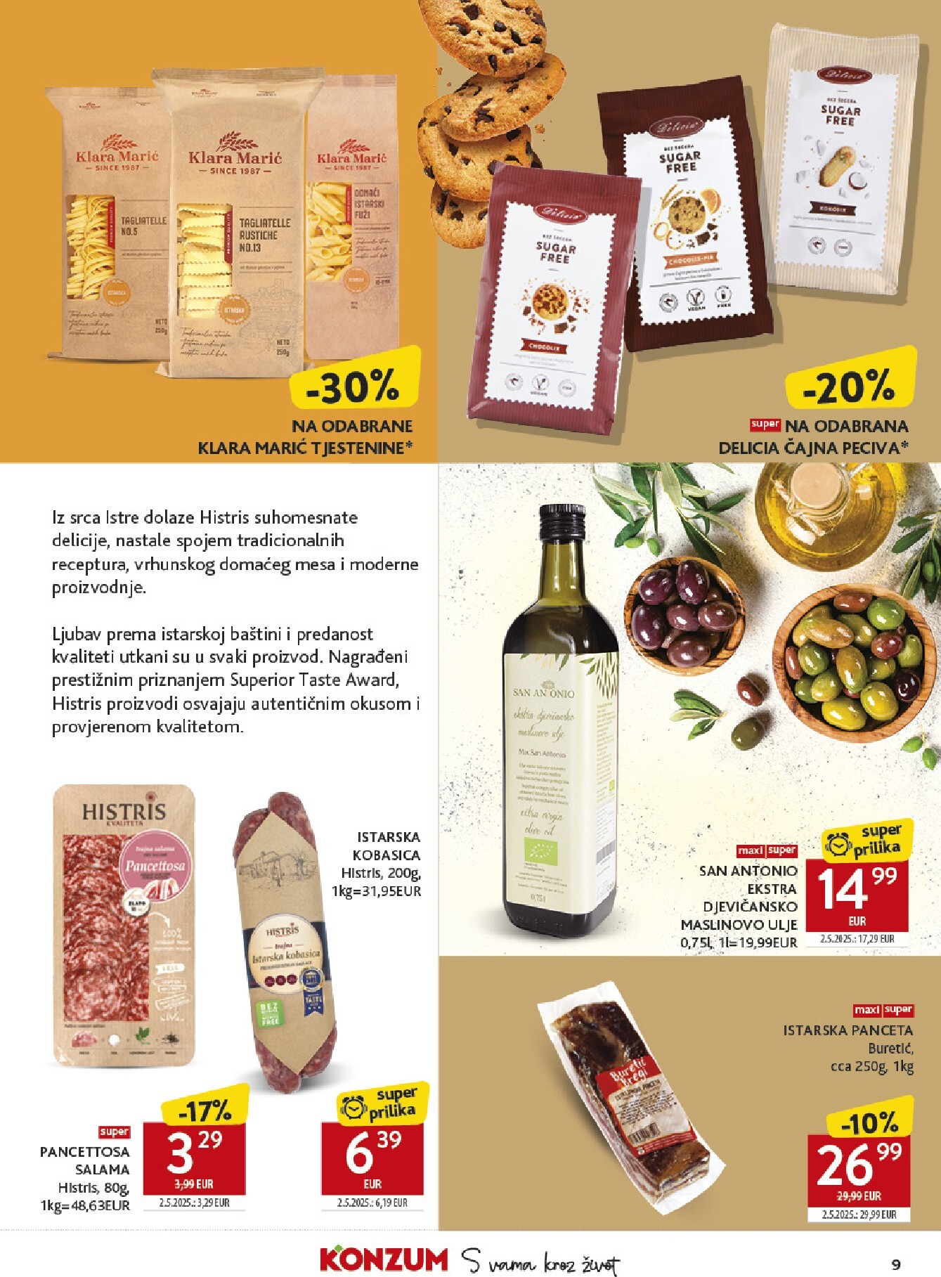 konzum - Aktualni katalog Konzum - Katalog Najbolje iz Hrvatske od ponedjeljka, 26.10.2026 do nedjelje, 22.11.2026 - page: 9