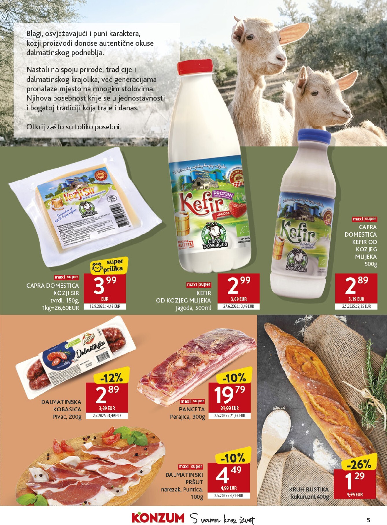 konzum - Aktualni katalog Konzum - Katalog Najbolje iz Hrvatske od ponedjeljka, 26.10.2026 do nedjelje, 22.11.2026 - page: 5