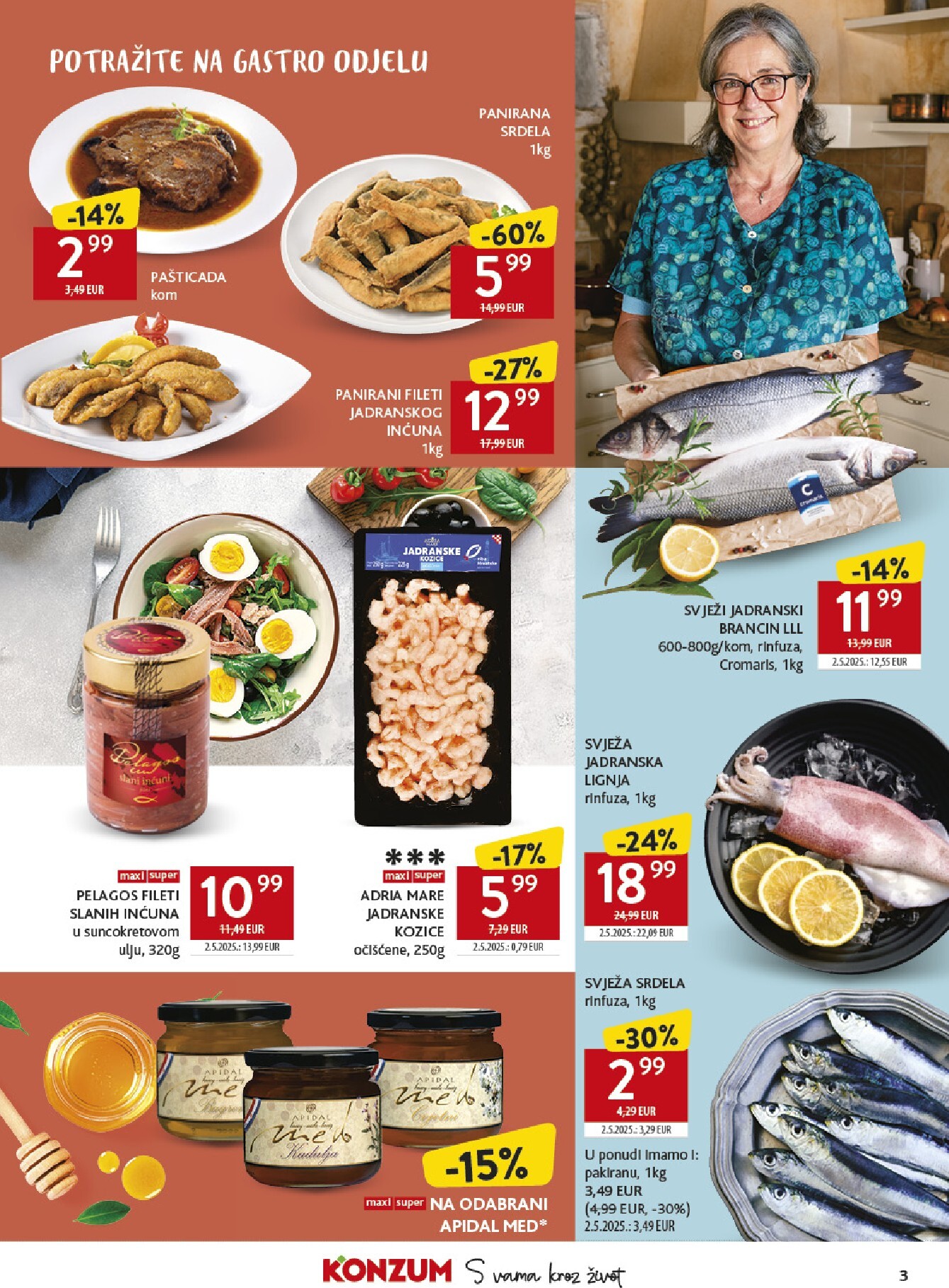 konzum - Aktualni katalog Konzum - Katalog Najbolje iz Hrvatske od ponedjeljka, 26.10.2026 do nedjelje, 22.11.2026 - page: 3