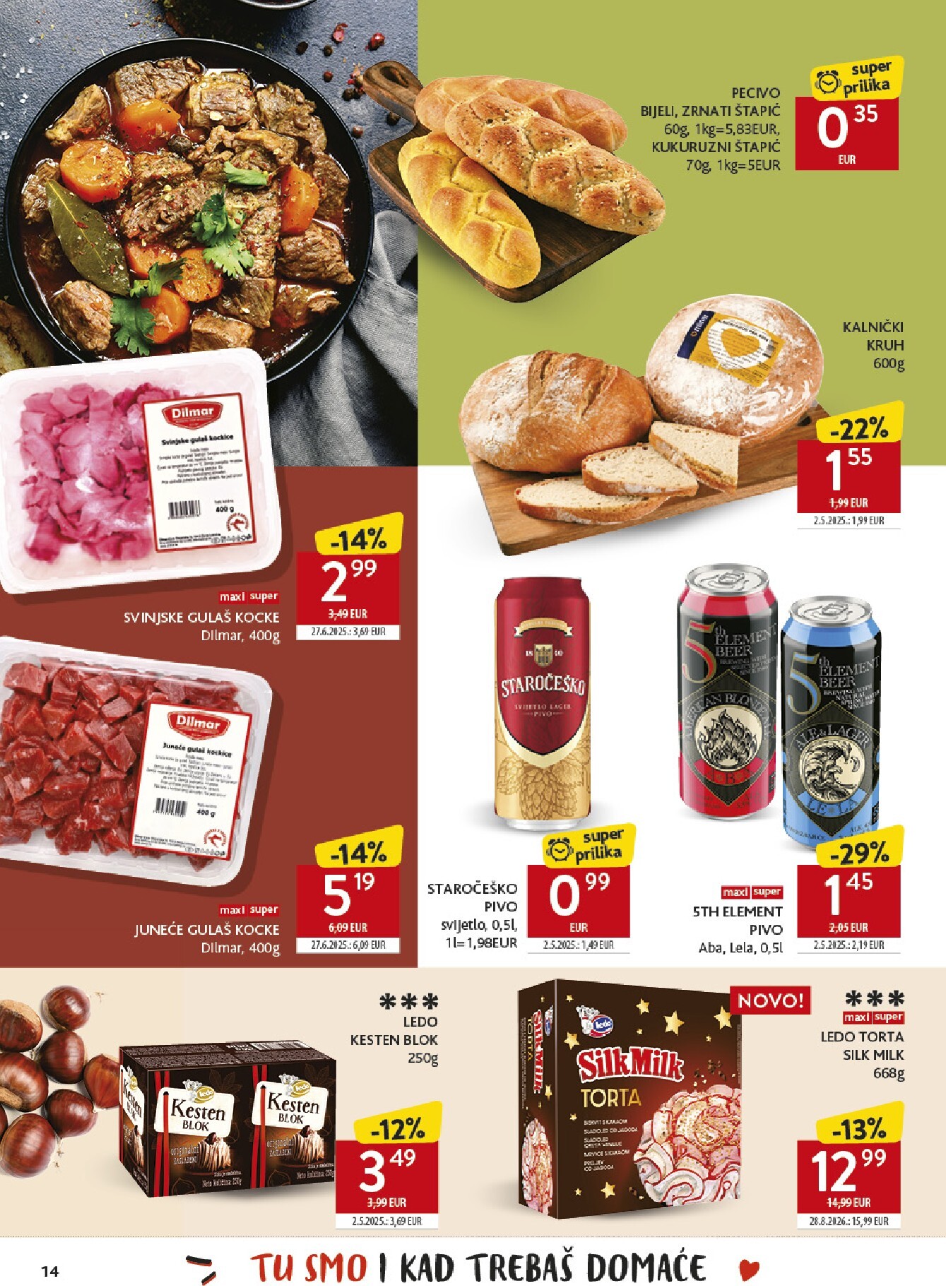 konzum - Aktualni katalog Konzum - Katalog Najbolje iz Hrvatske od ponedjeljka, 26.10.2026 do nedjelje, 22.11.2026 - page: 14