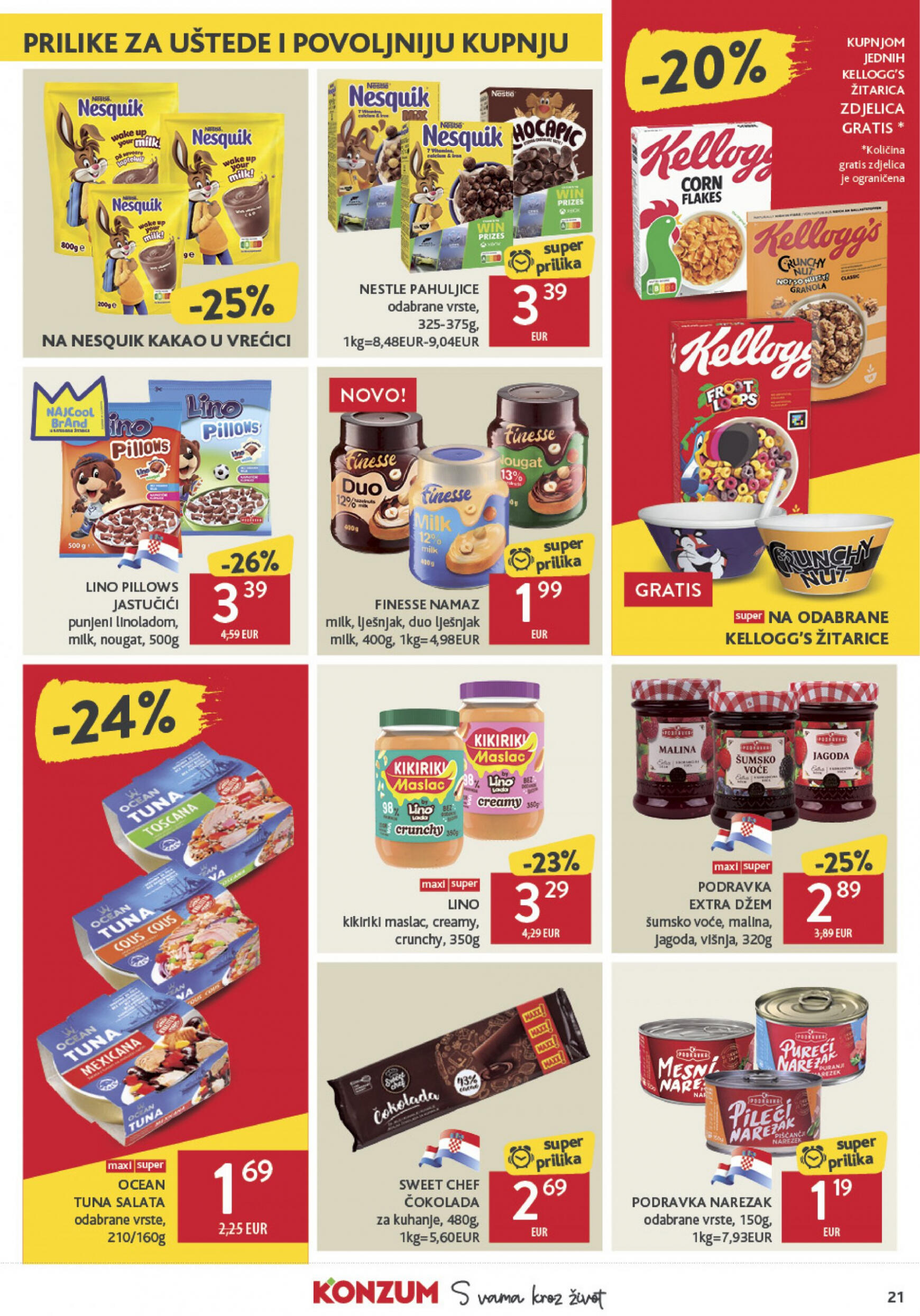 konzum - Novi katalog Konzum 16.05. - 22.05. - page: 21