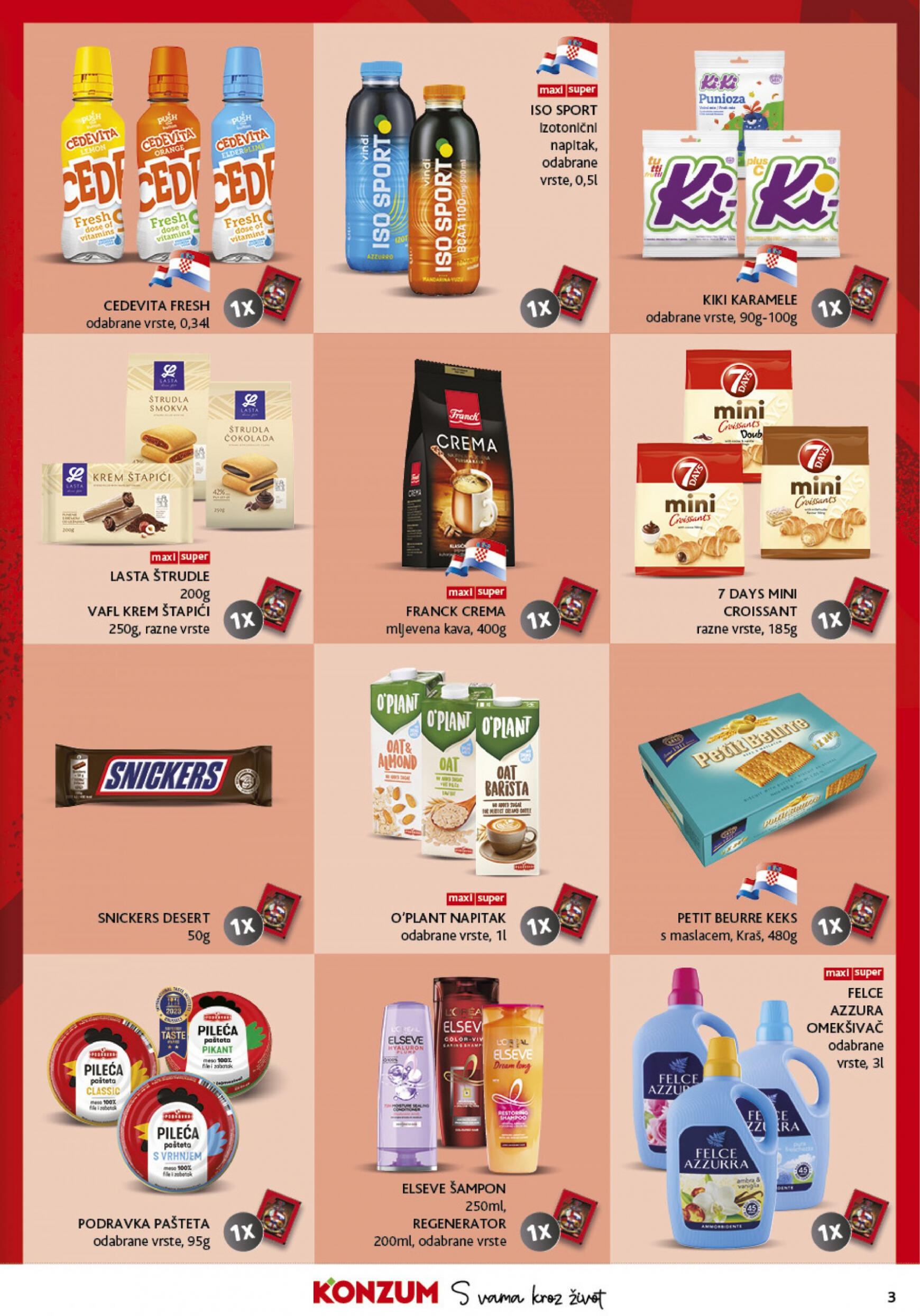 konzum - Novi katalog Konzum 16.05. - 22.05. - page: 3