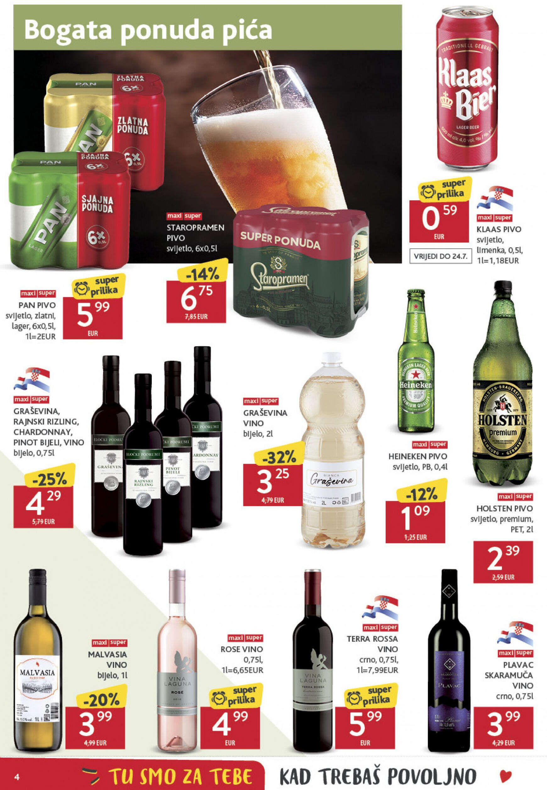 konzum - Novi katalog Konzum 11.07. - 17.07. - page: 4