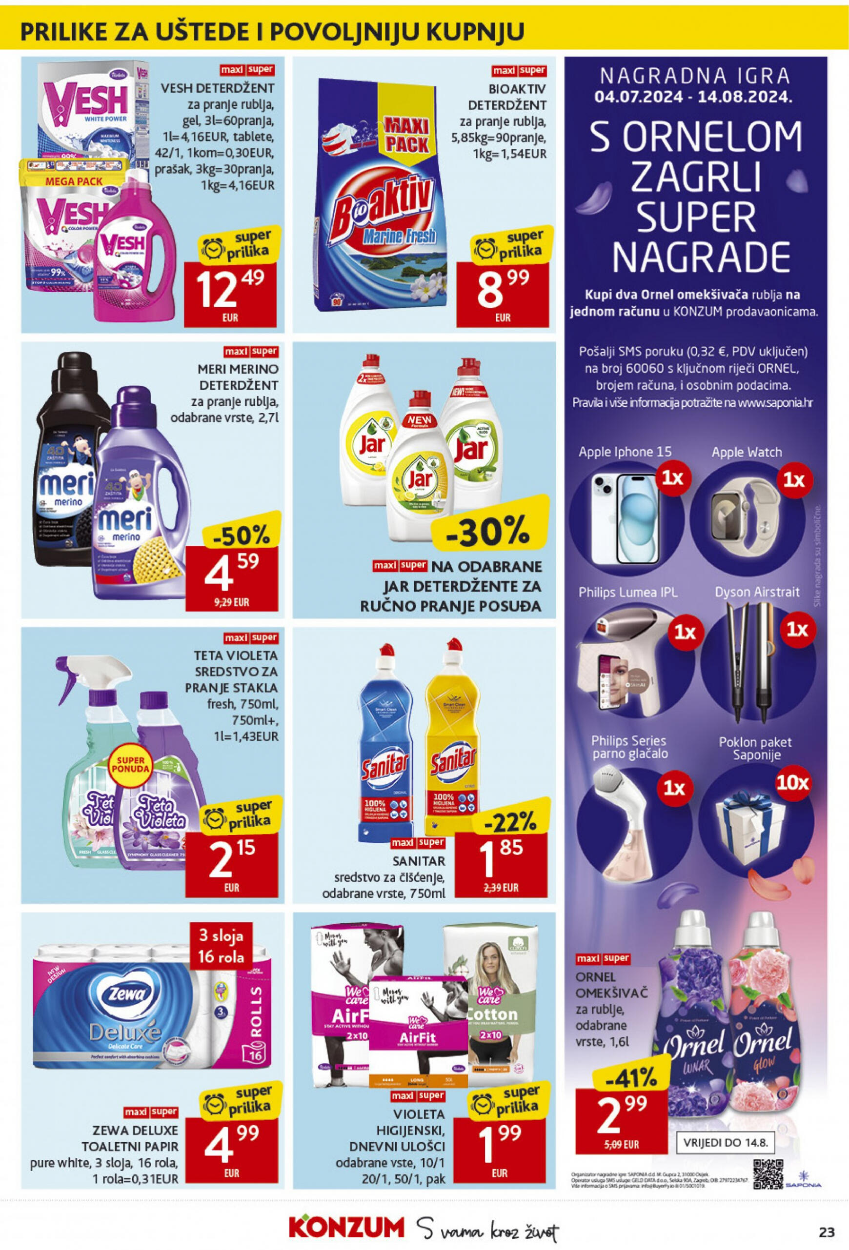 konzum - Novi katalog Konzum 11.07. - 17.07. - page: 23