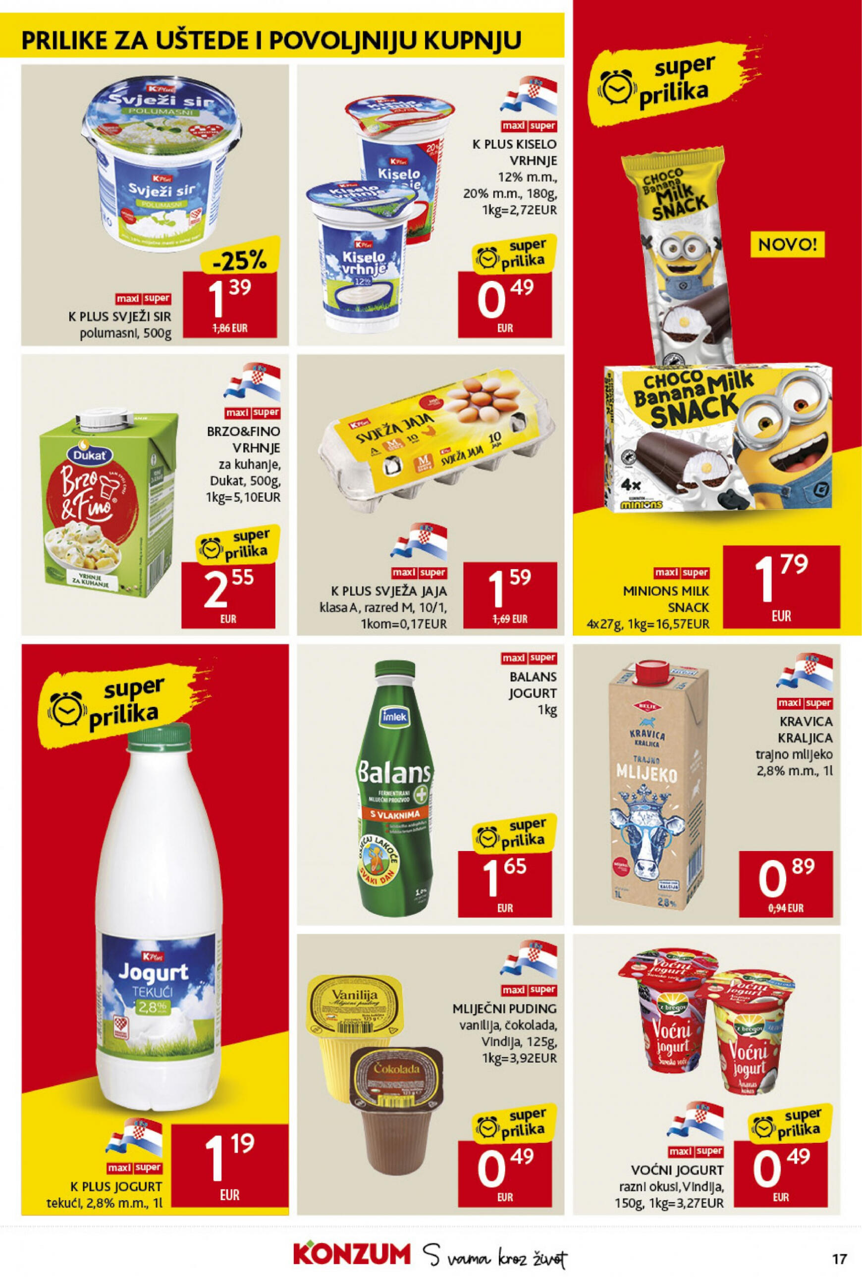 konzum - Novi katalog Konzum 11.07. - 17.07. - page: 17