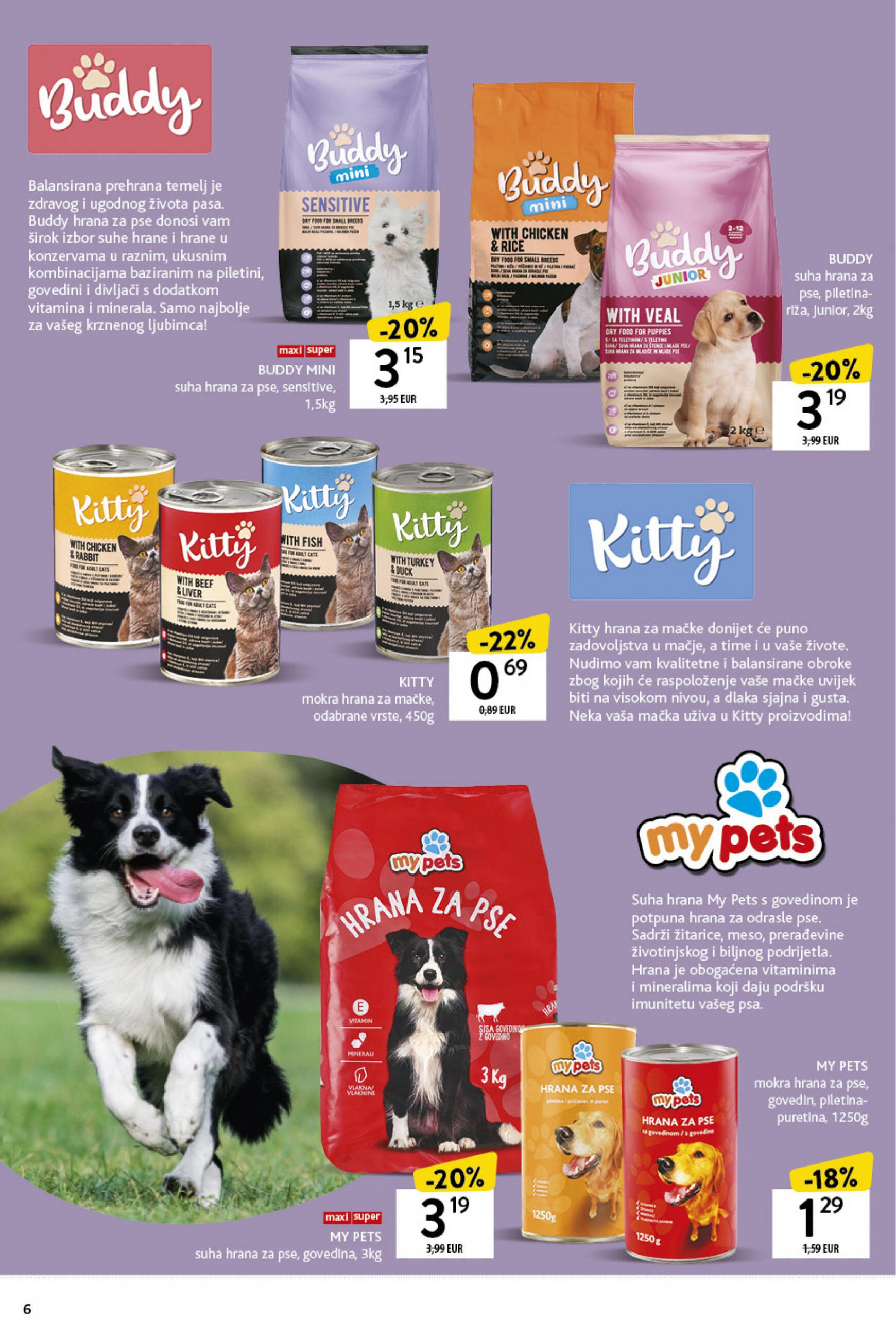 konzum - Novi katalog Konzum - Katalog kućni ljubimci 08.07. - 28.07. - page: 6