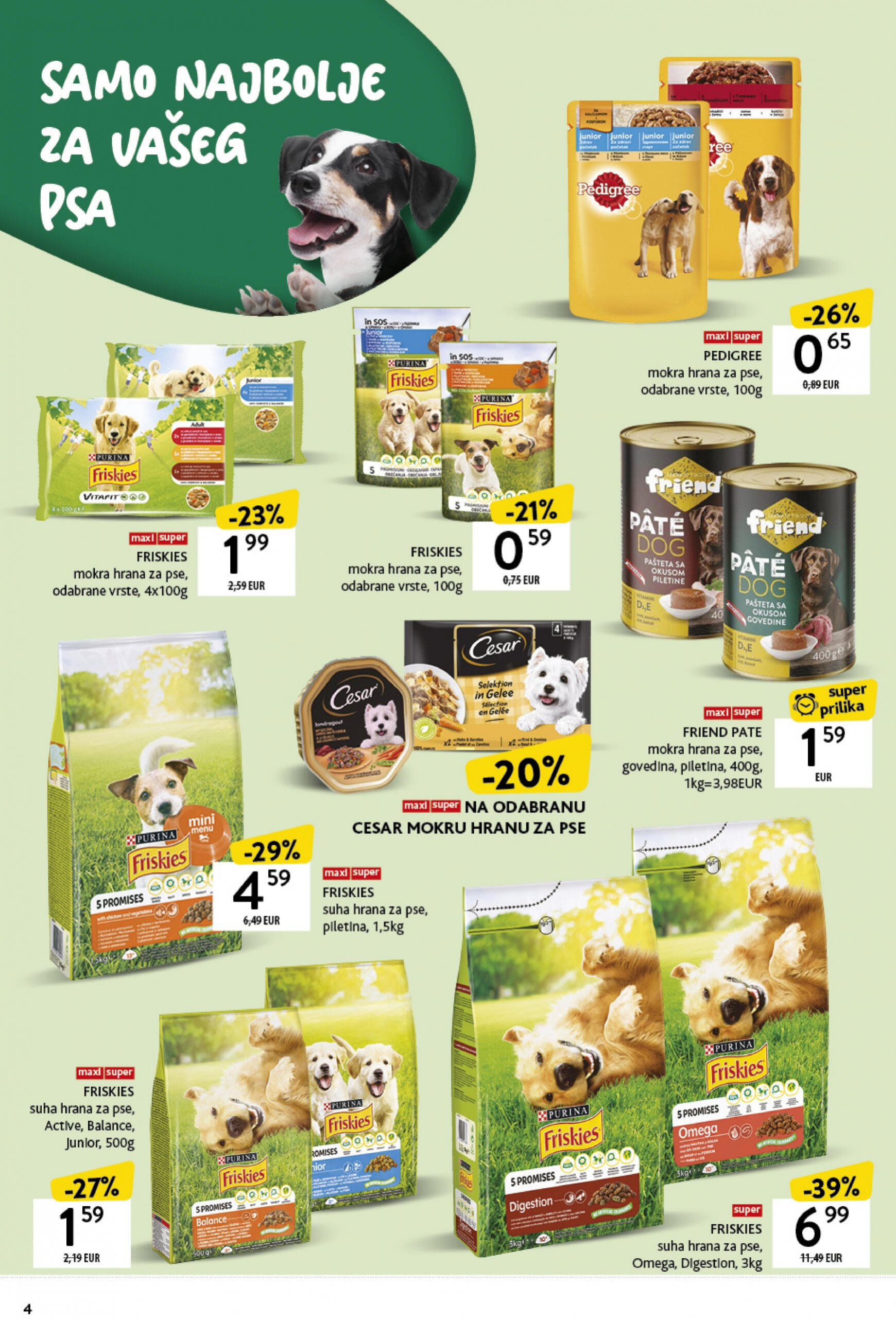 konzum - Novi katalog Konzum - Katalog kućni ljubimci 08.07. - 28.07. - page: 4