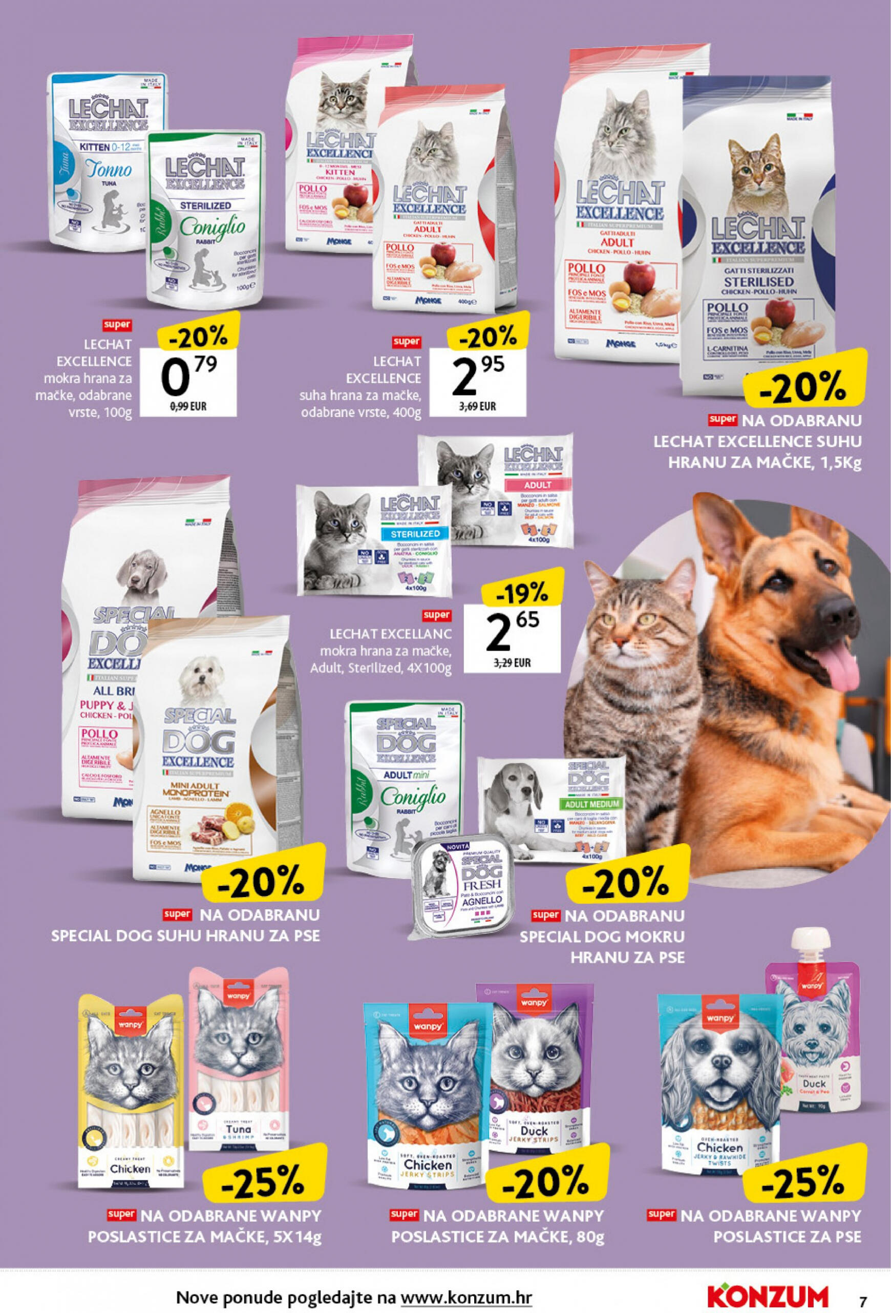 konzum - Novi katalog Konzum - Katalog kućni ljubimci 08.07. - 28.07. - page: 7