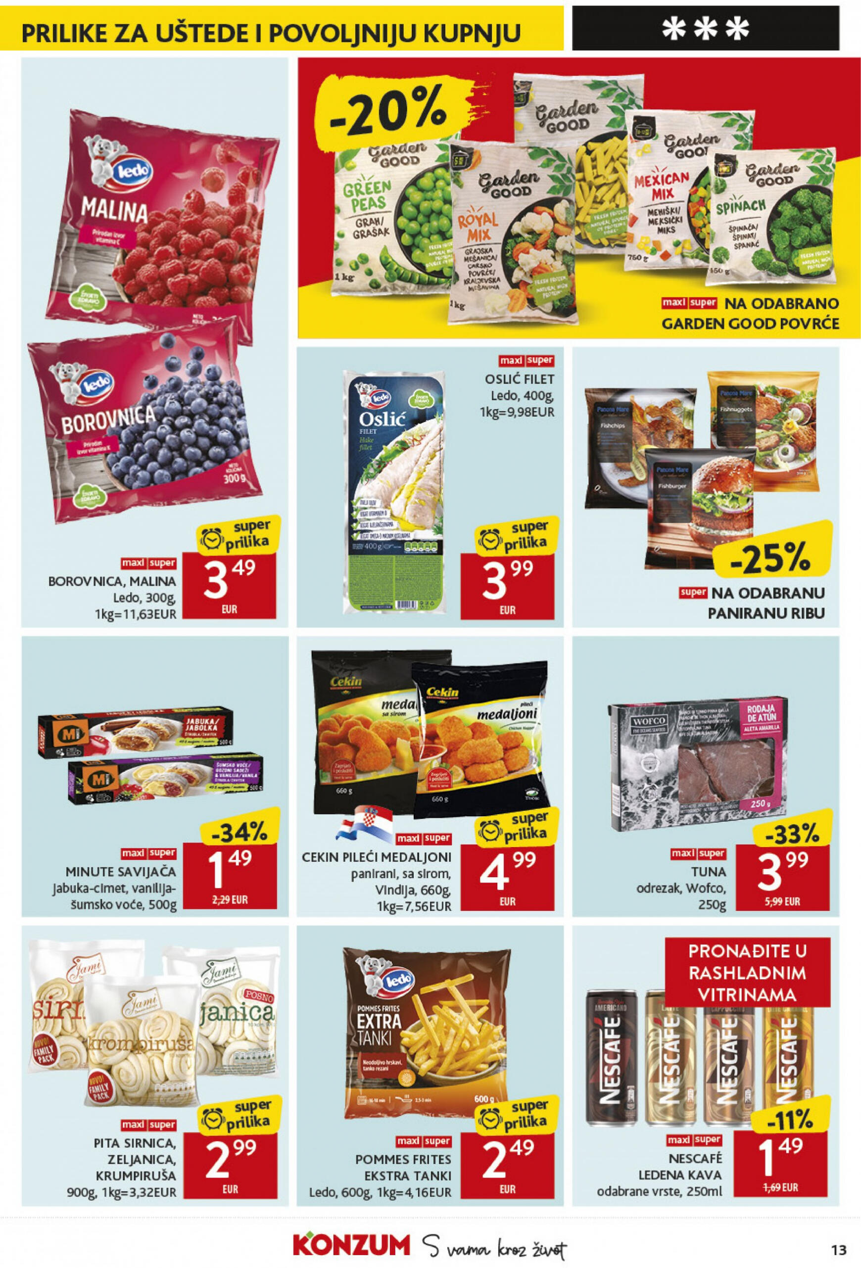 konzum - Novi katalog Konzum 18.07. - 24.07. - page: 13