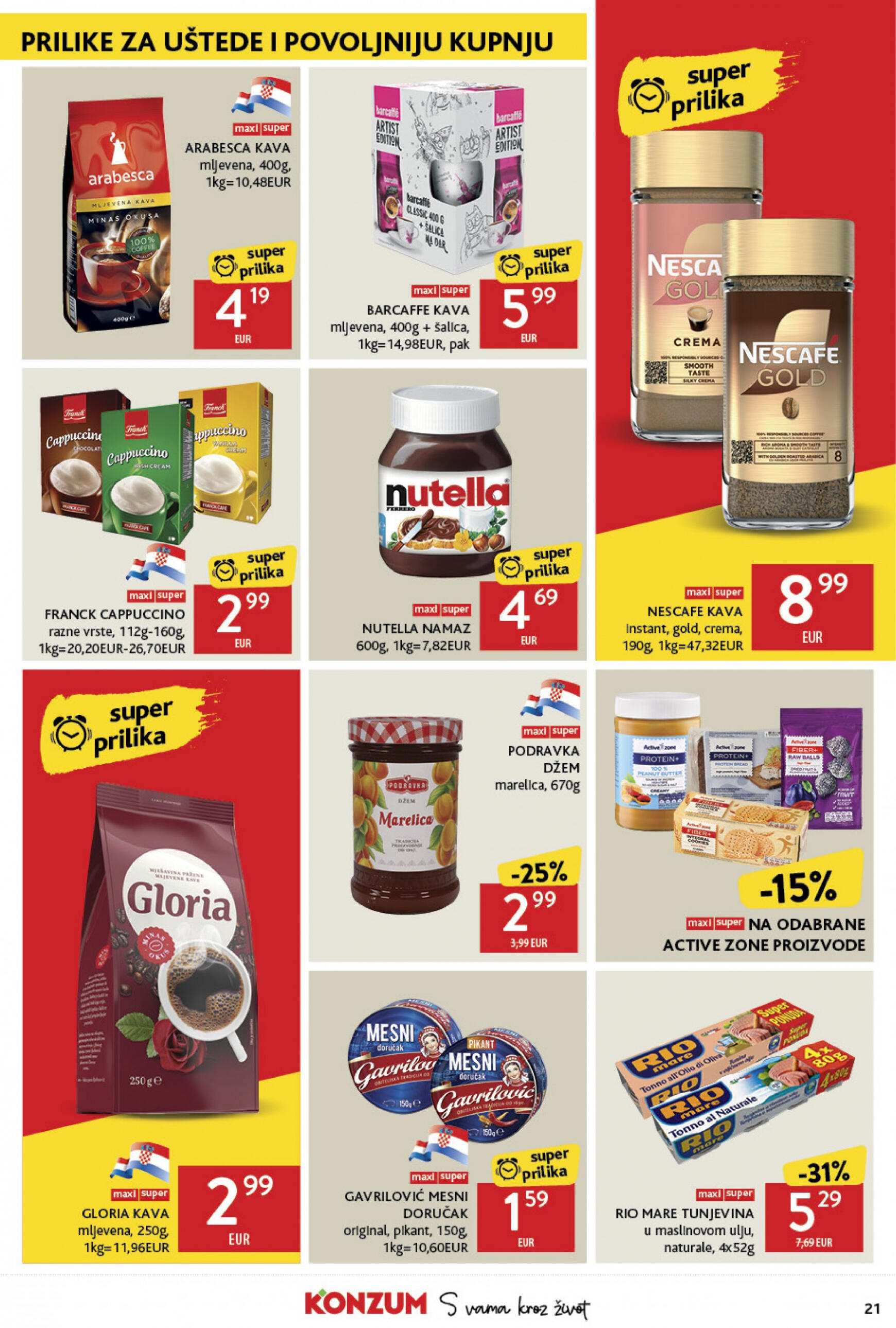 konzum - Novi katalog Konzum 18.07. - 24.07. - page: 21