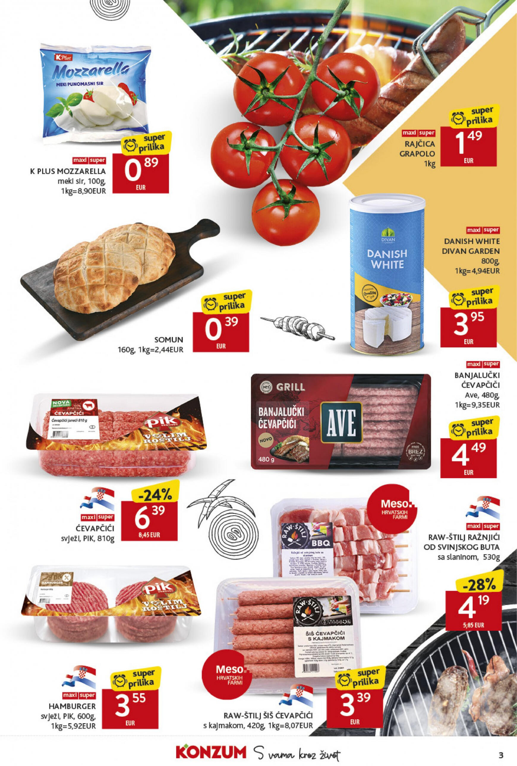 konzum - Novi katalog Konzum 25.07. - 31.07. - page: 3