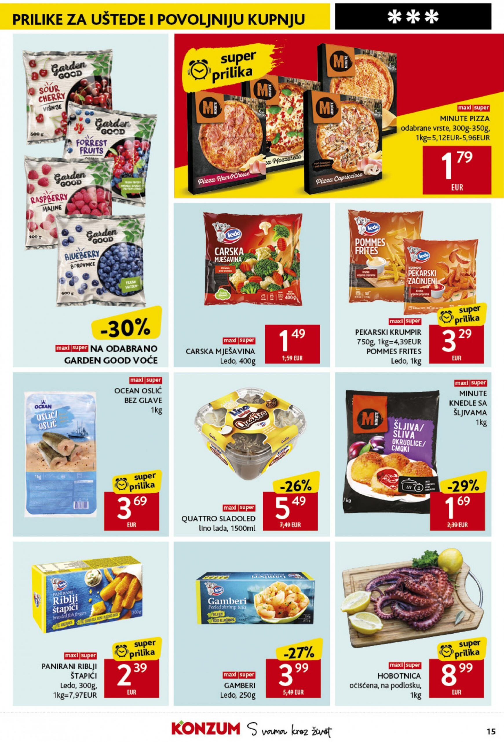 konzum - Novi katalog Konzum 25.07. - 31.07. - page: 15