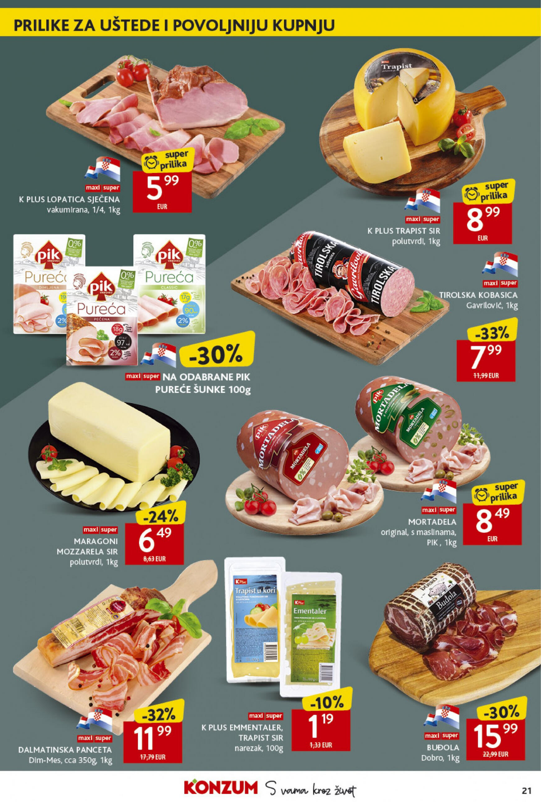 konzum - Novi katalog Konzum 25.07. - 31.07. - page: 21