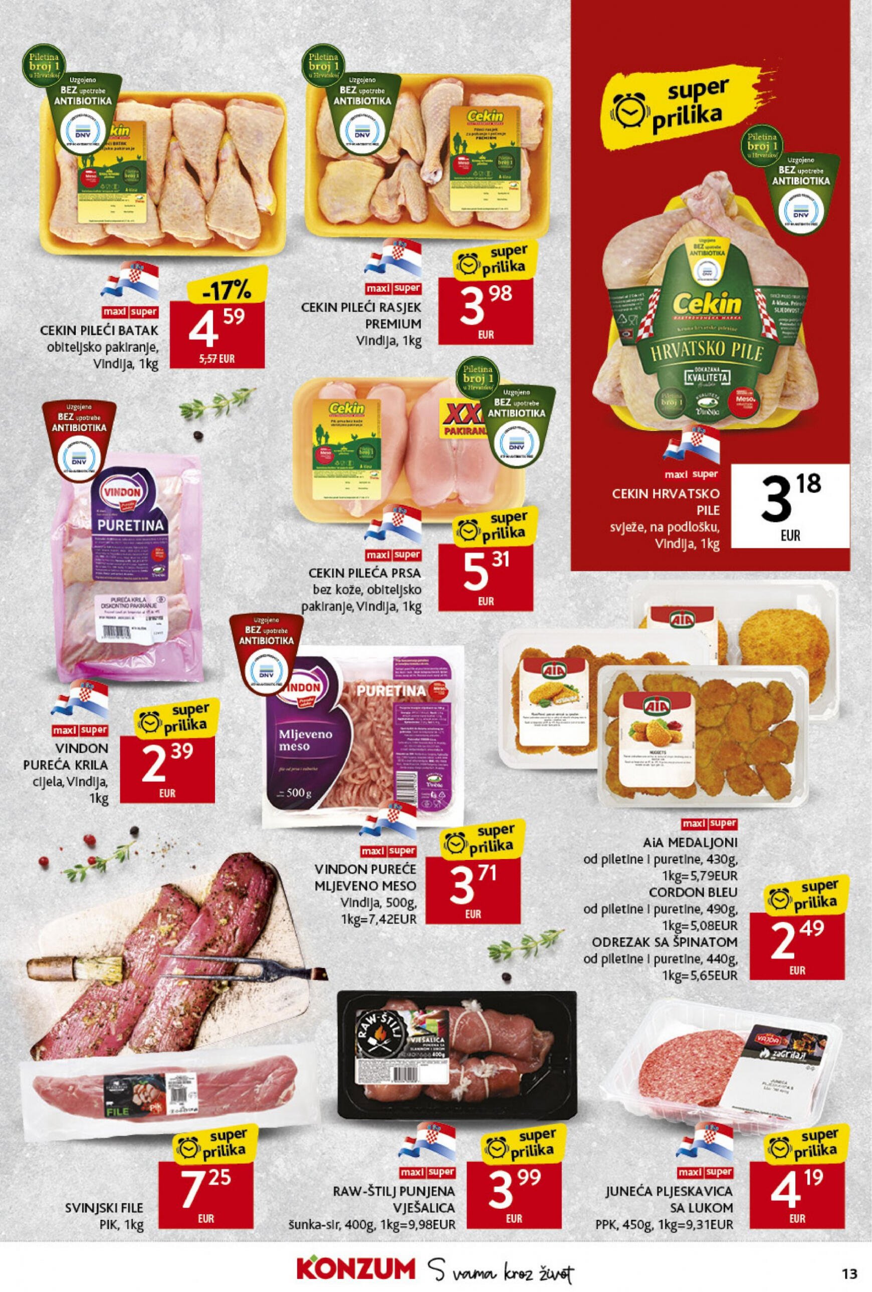 konzum - Novi katalog Konzum 25.07. - 31.07. - page: 13