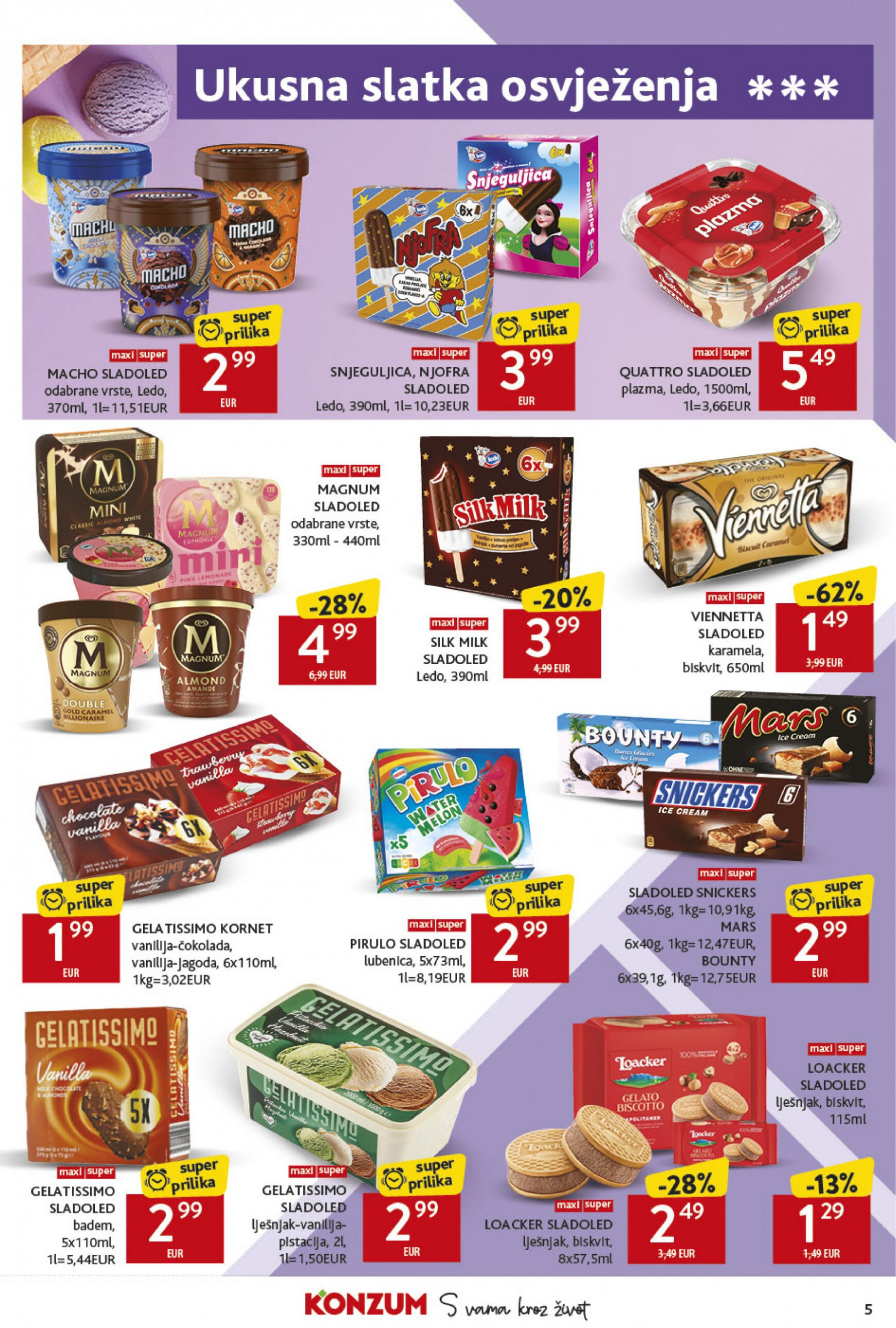 konzum - Novi katalog Konzum 25.07. - 31.07. - page: 5